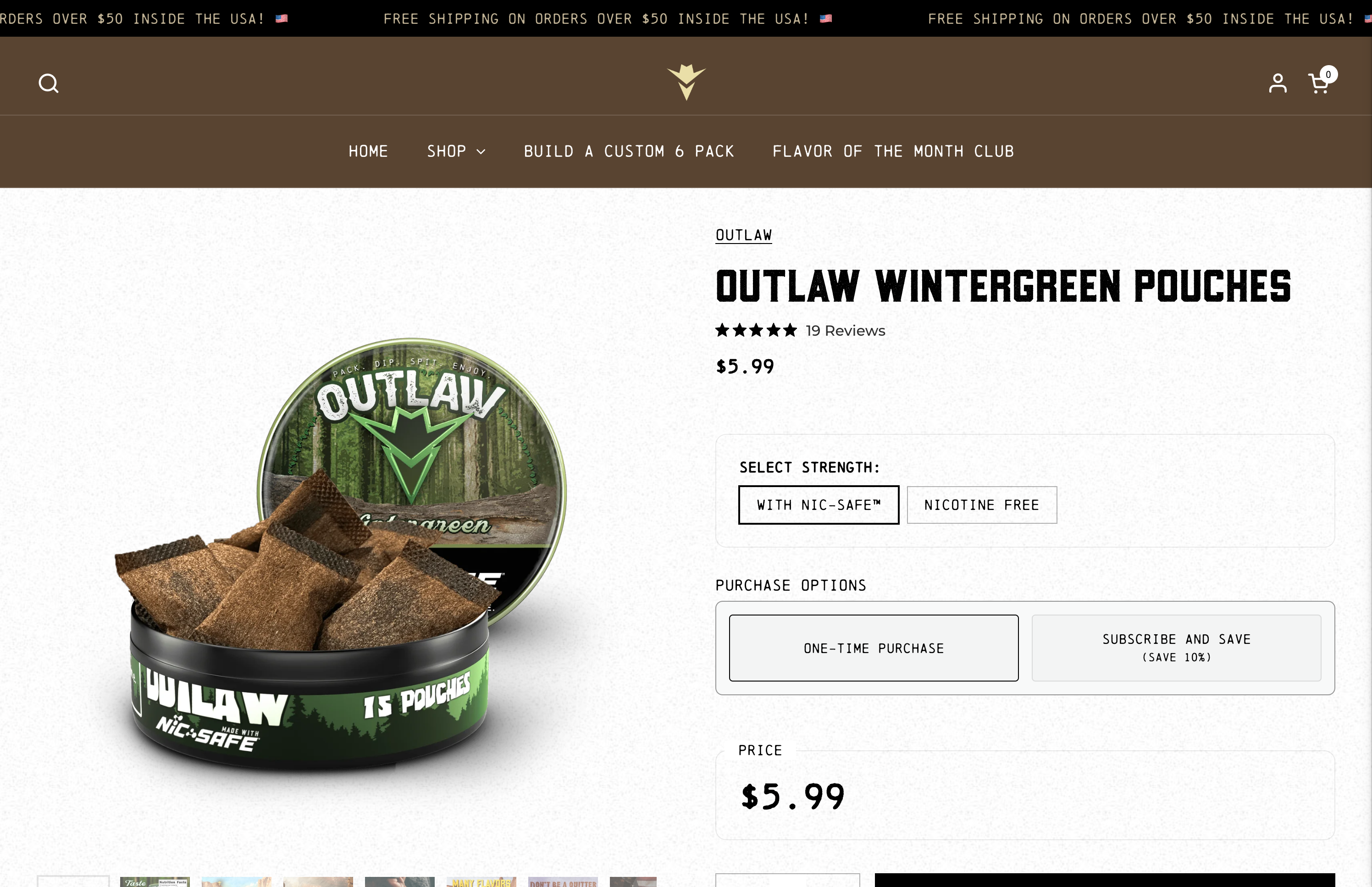 Outlaw Dip: Custom Shopify Development screenshot 3