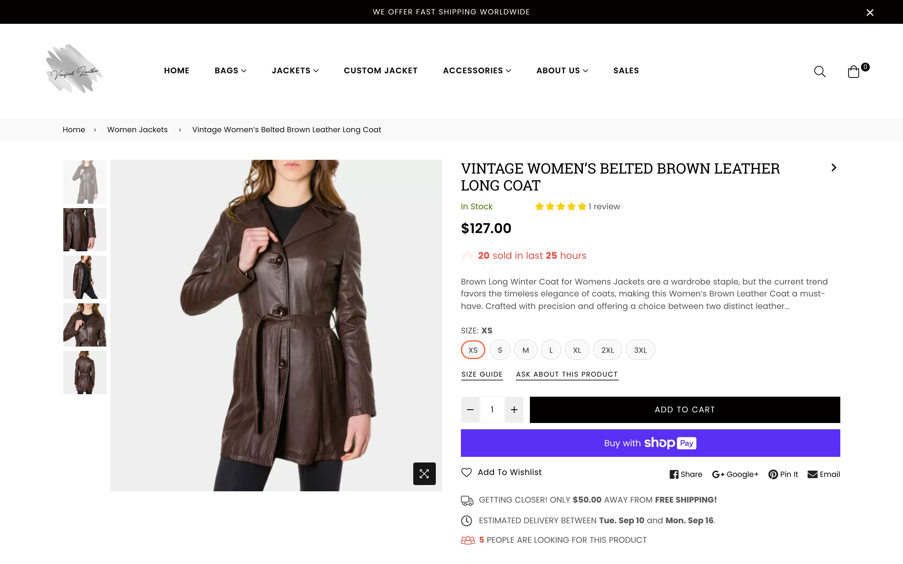 Shopify Website screenshot 4