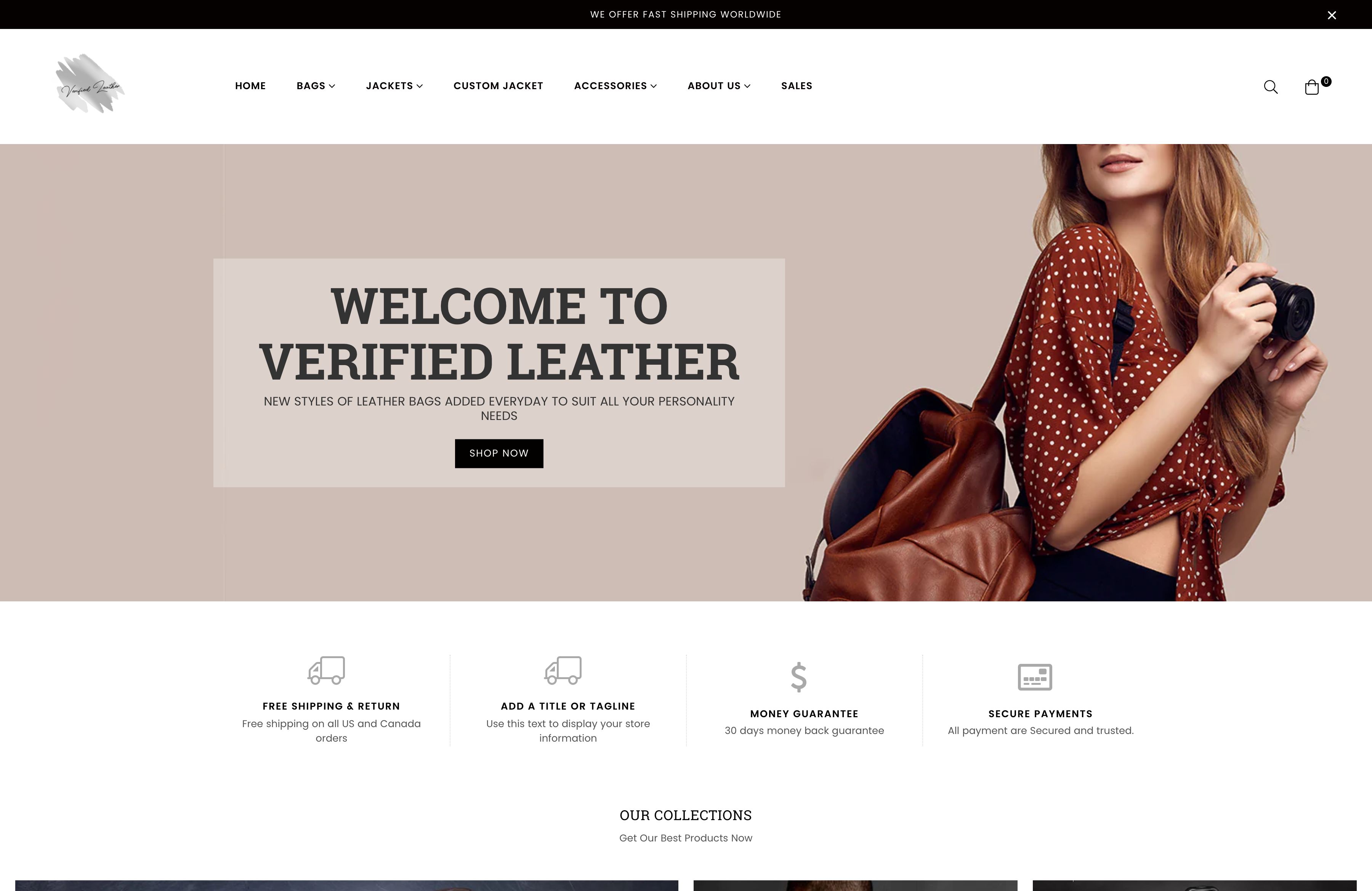 Shopify Website screenshot 5