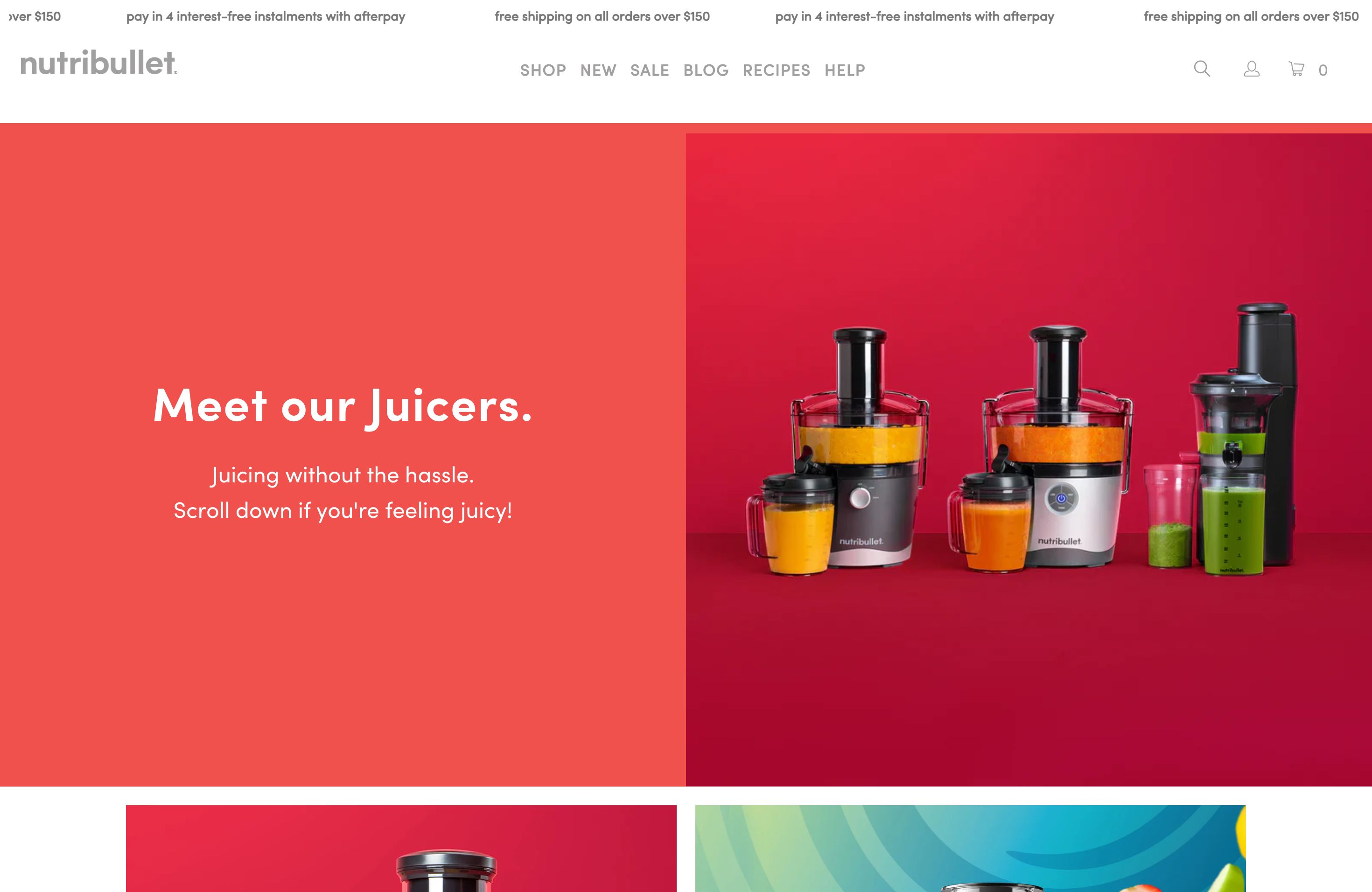 Nutribullet New Zealand & Australia screenshot 2