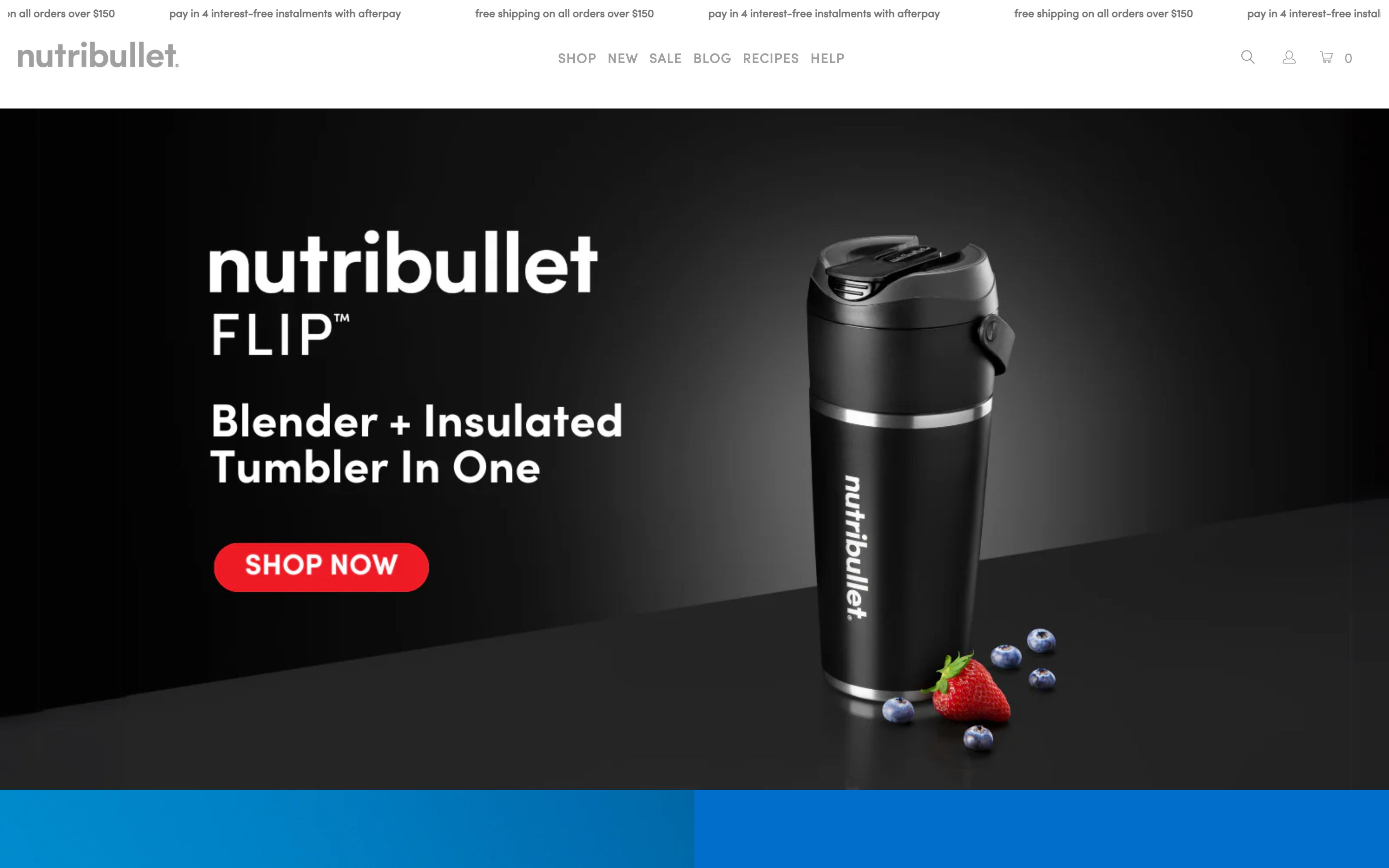 Shopify Migration for Nutribullet New Zealand & Australia