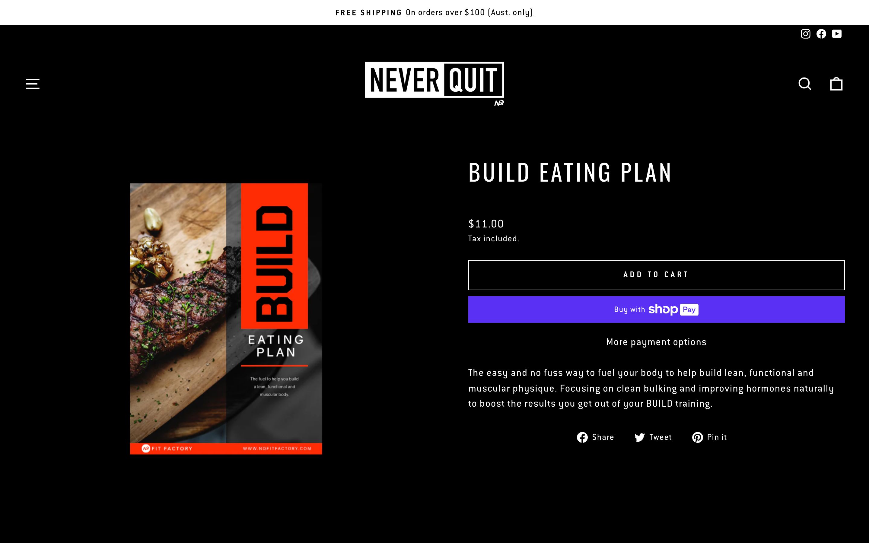 Never Quit - Web design for WOW beyond any theme template screenshot 4