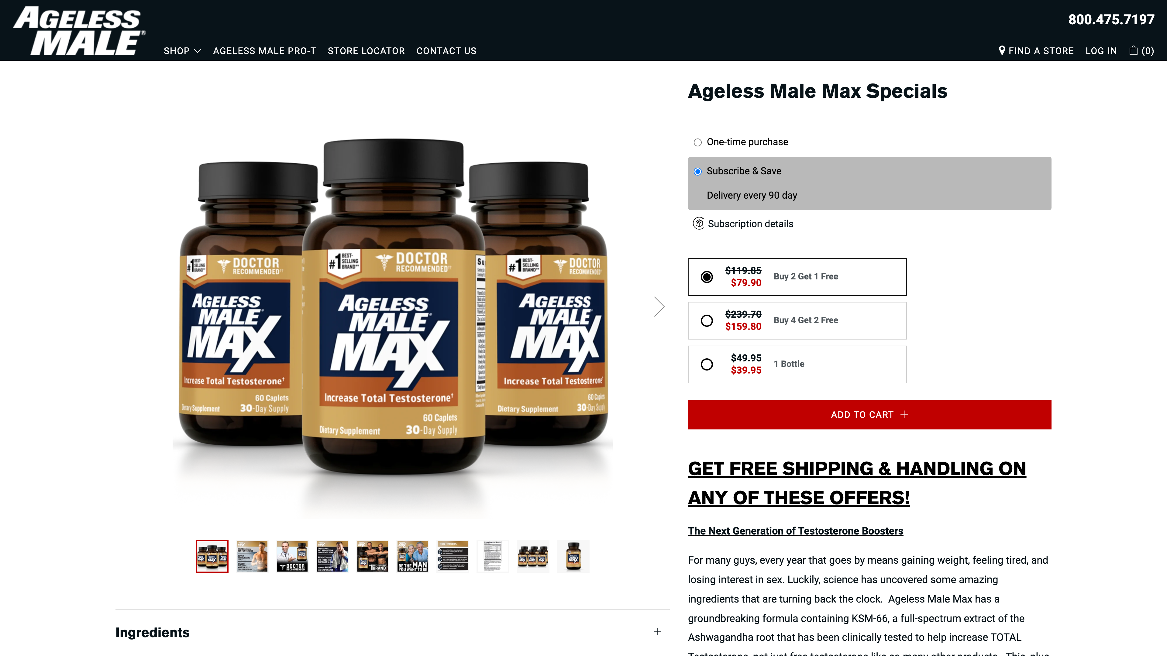 Ageless Male screenshot 6