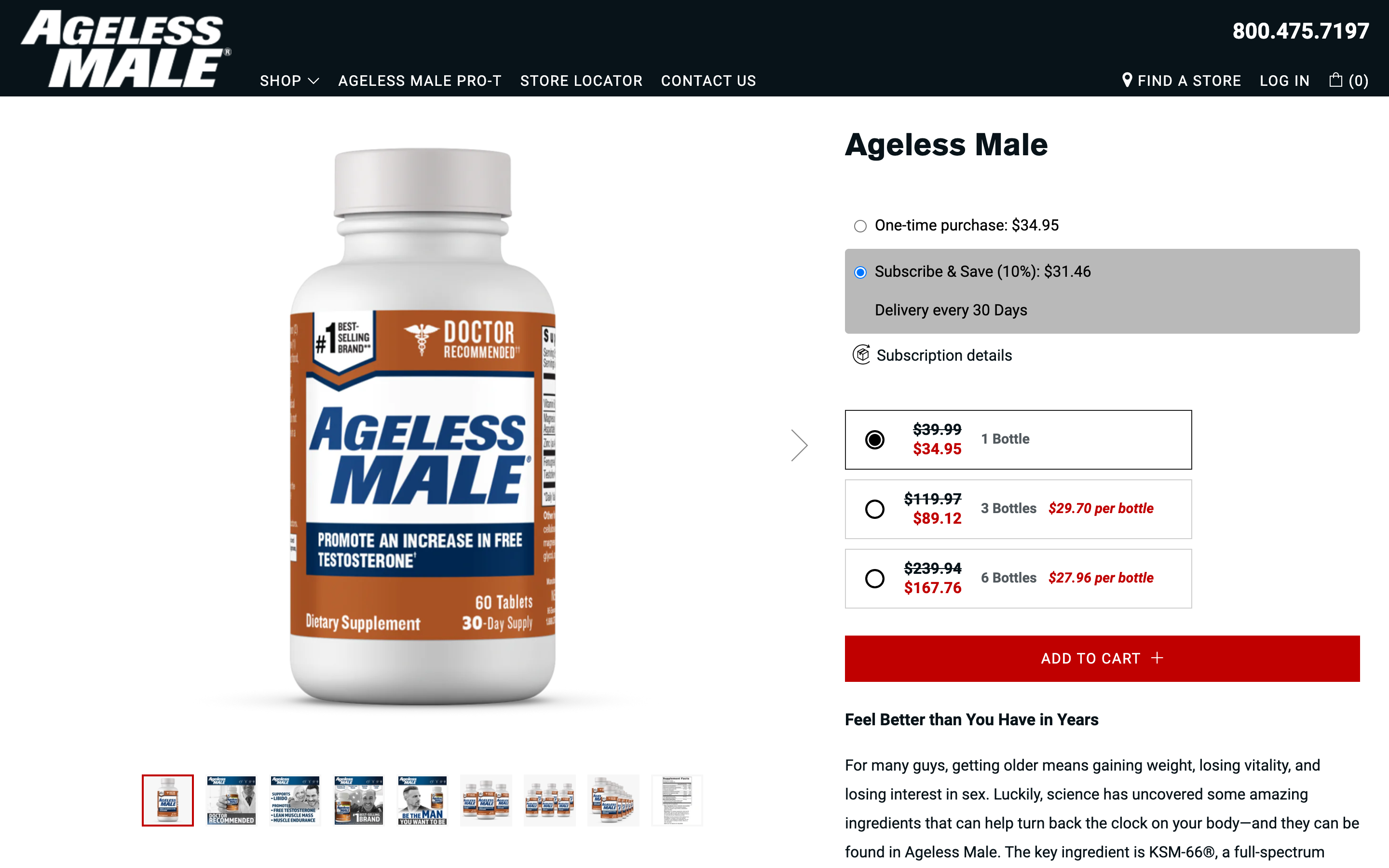 Ageless Male screenshot 5