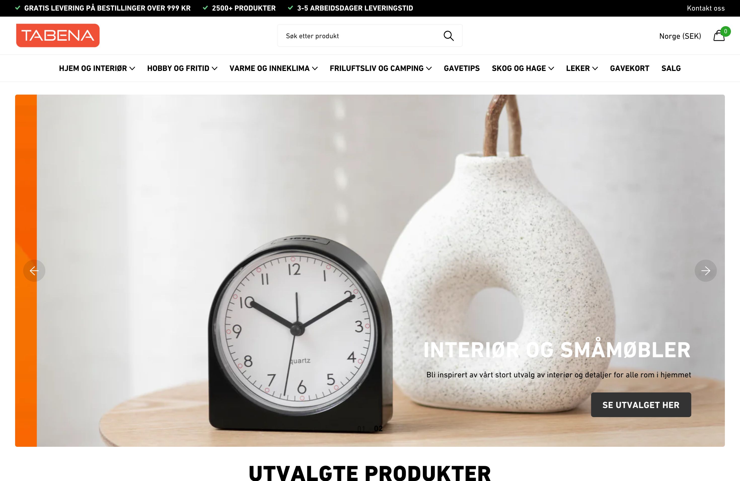 Tabena.no / Tabena.se / Tabena.dk / Tabena.fi screenshot 5