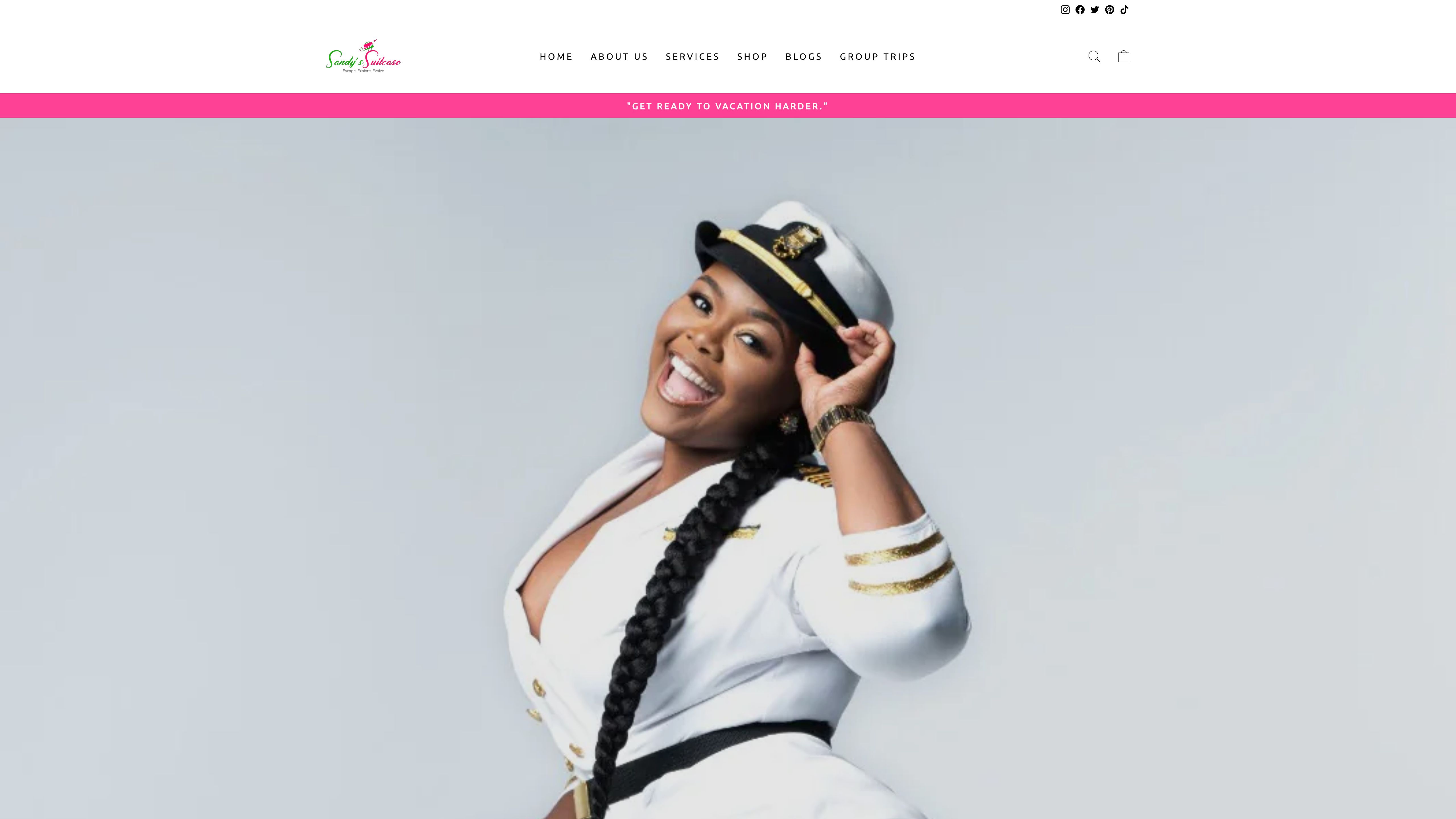 Travel Journey Website Development screenshot