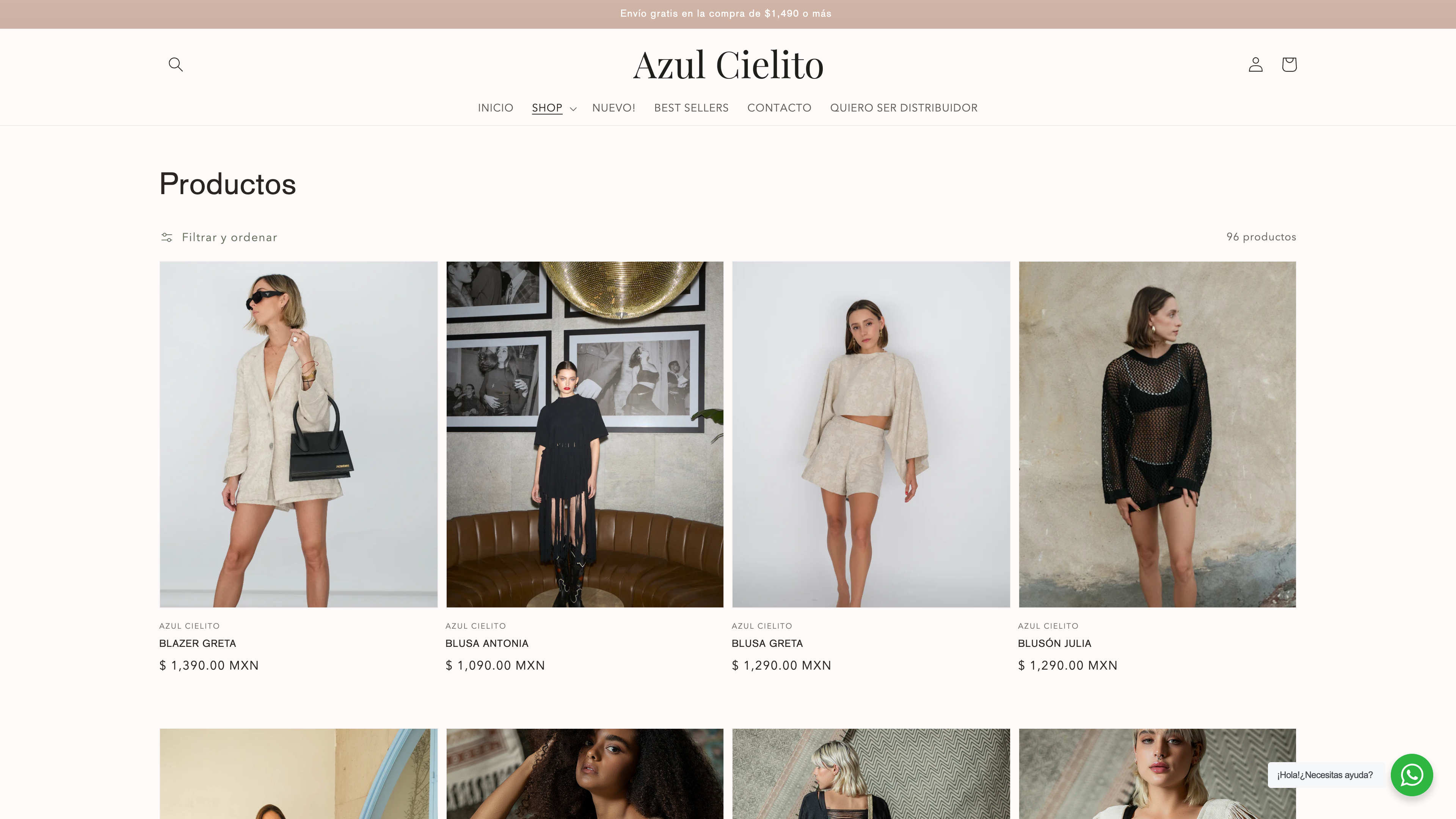 Azul Cielito screenshot