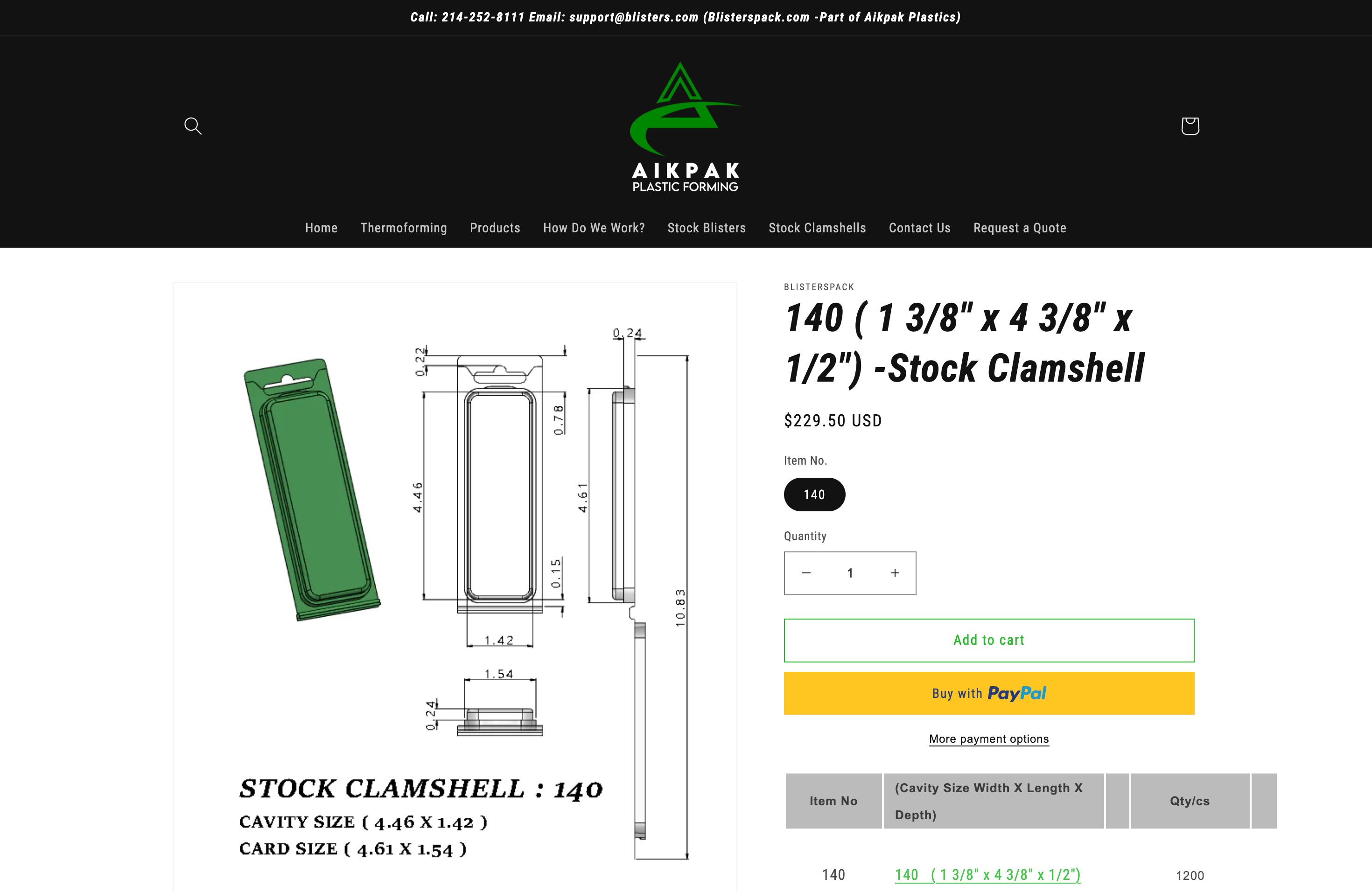 Thermoforming Business Website Development