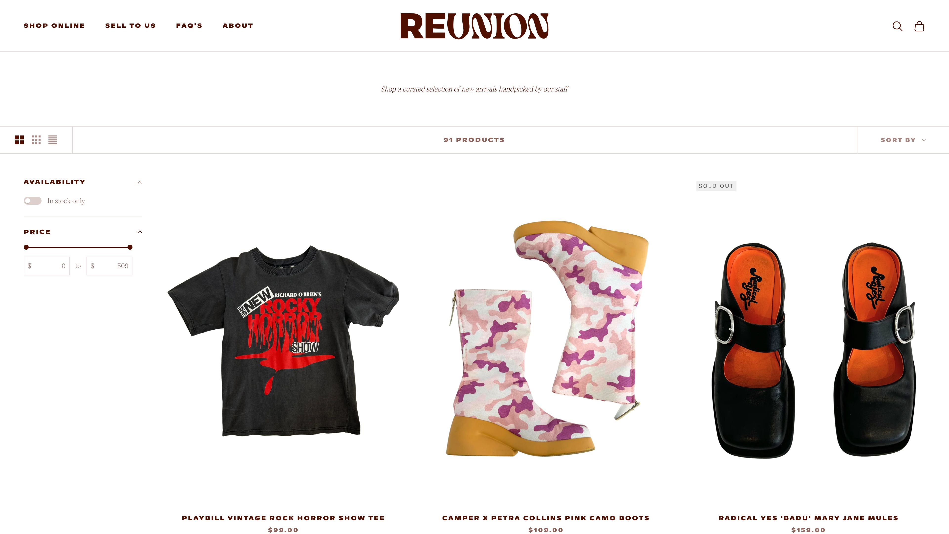 Reunion Store screenshot 5