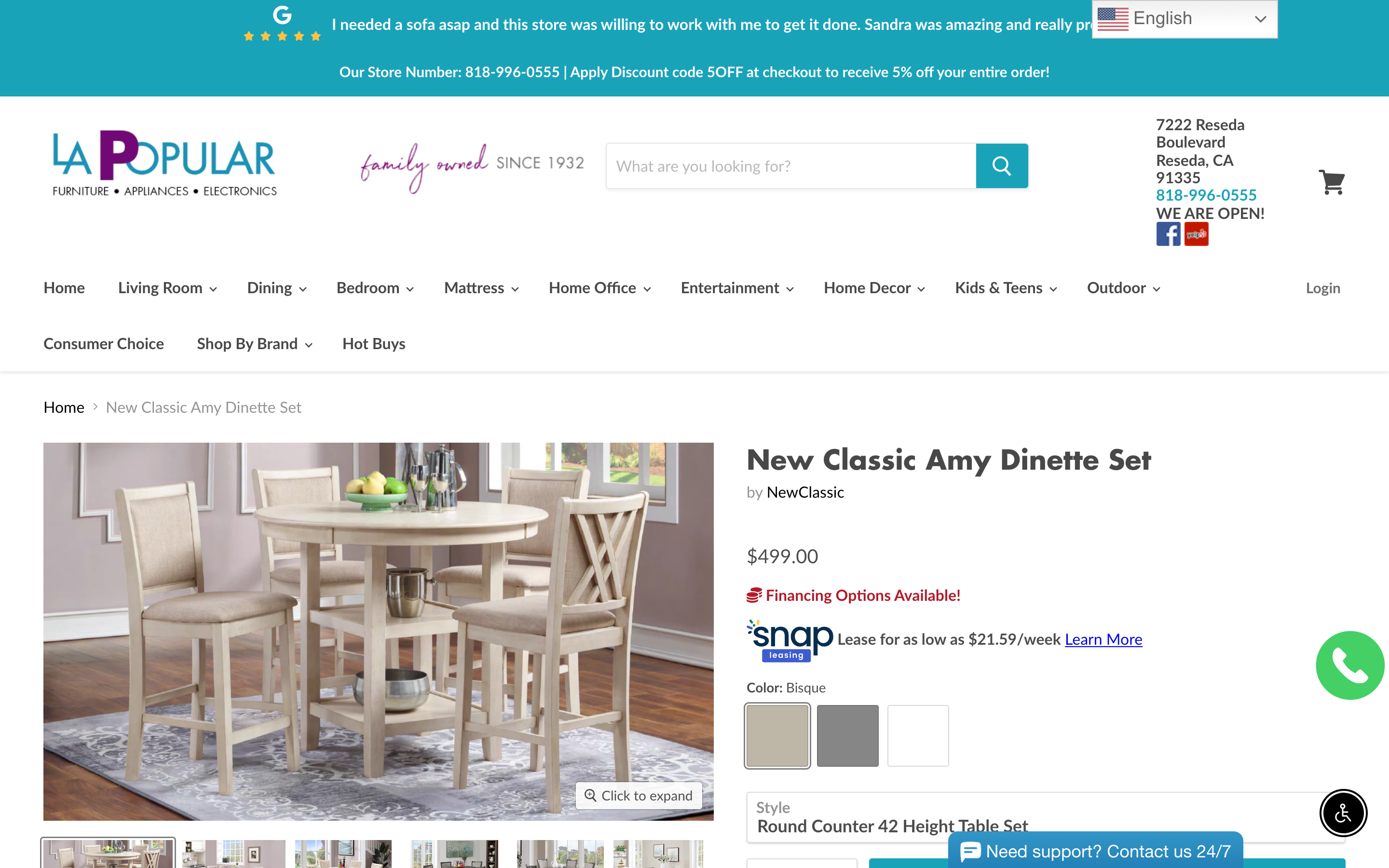 LA Popular Furniture screenshot 5