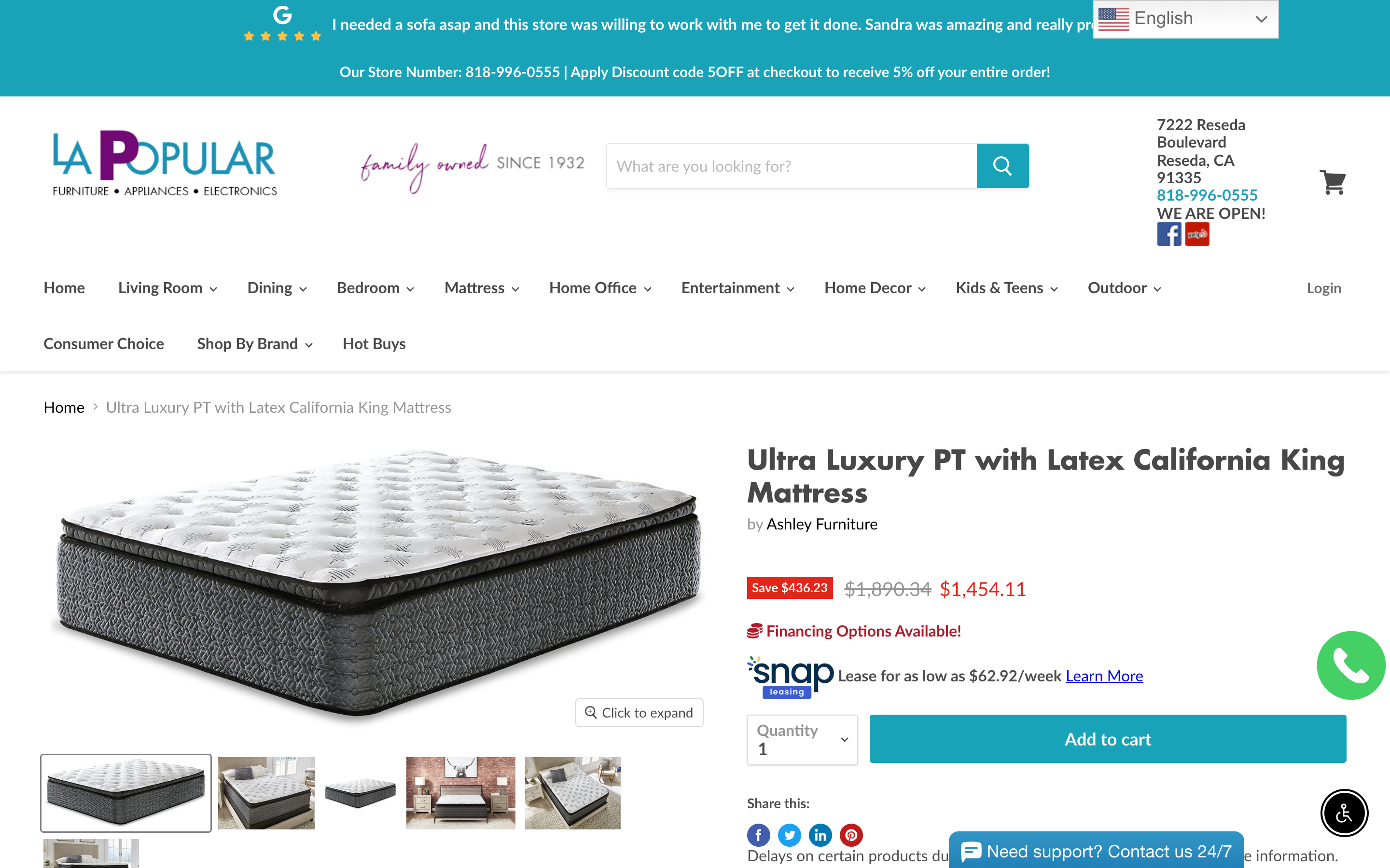 LA Popular Furniture screenshot 4