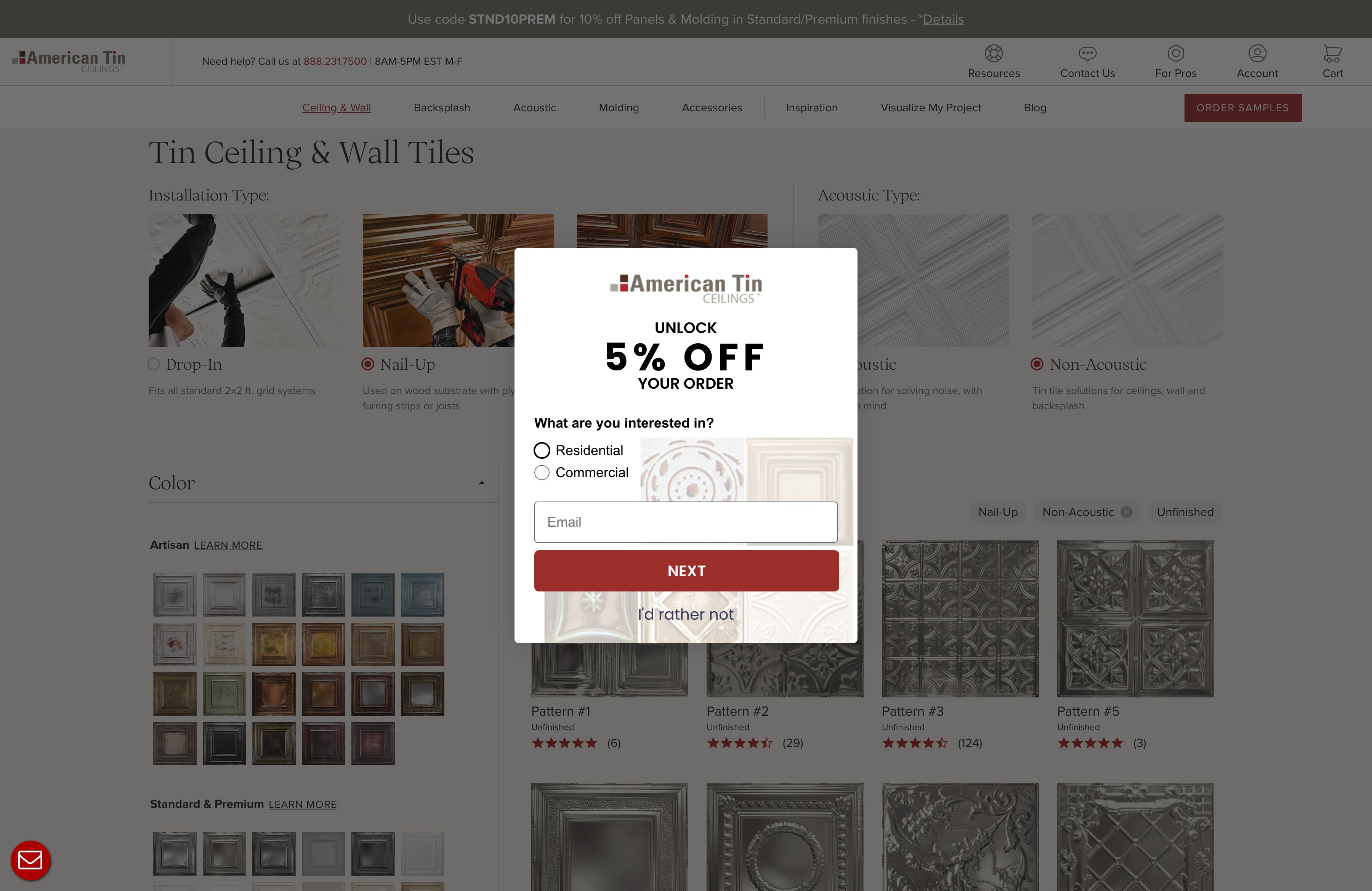 American Tin Ceilings screenshot 3