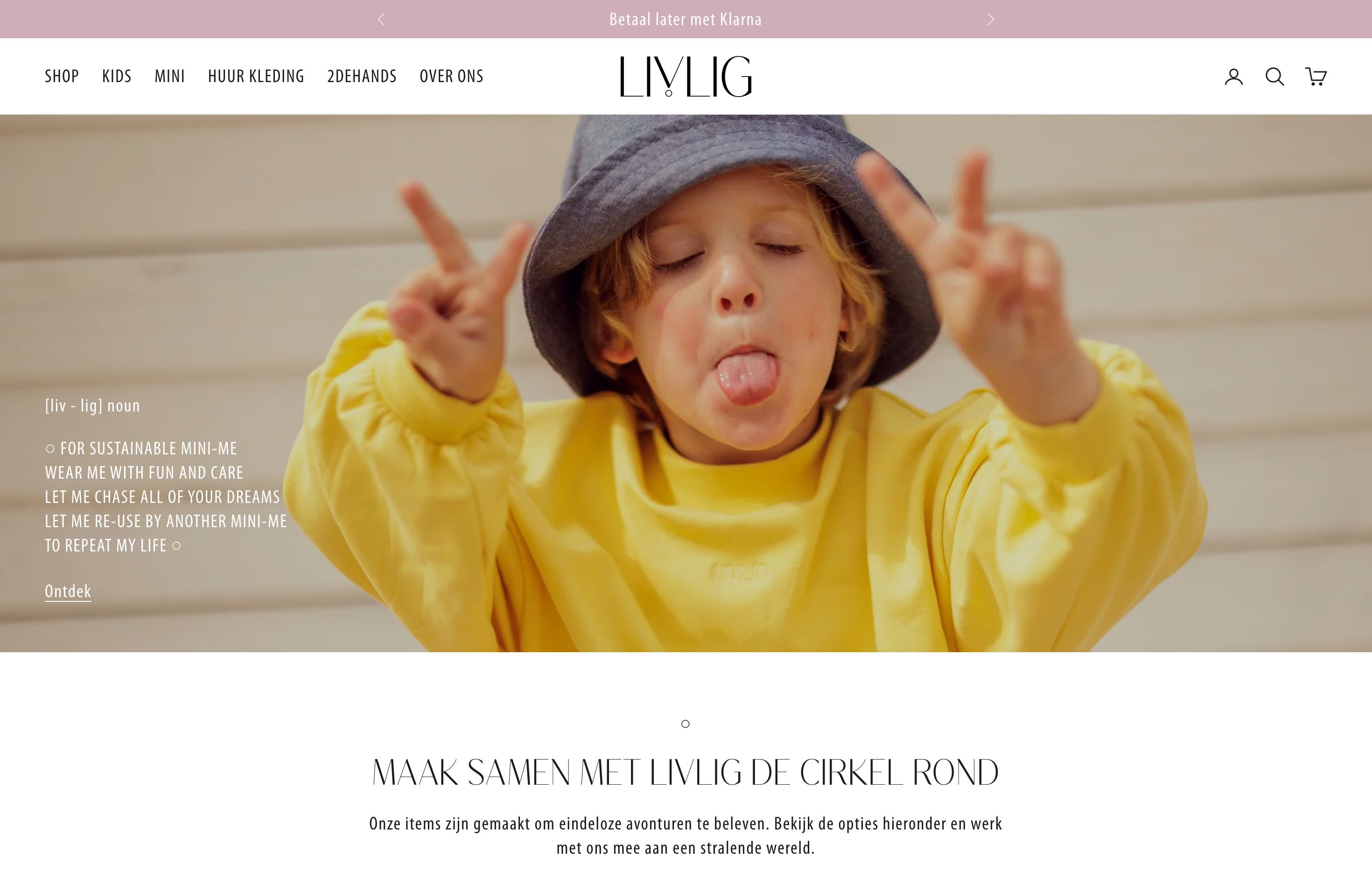 Webshop Livlig screenshot 5