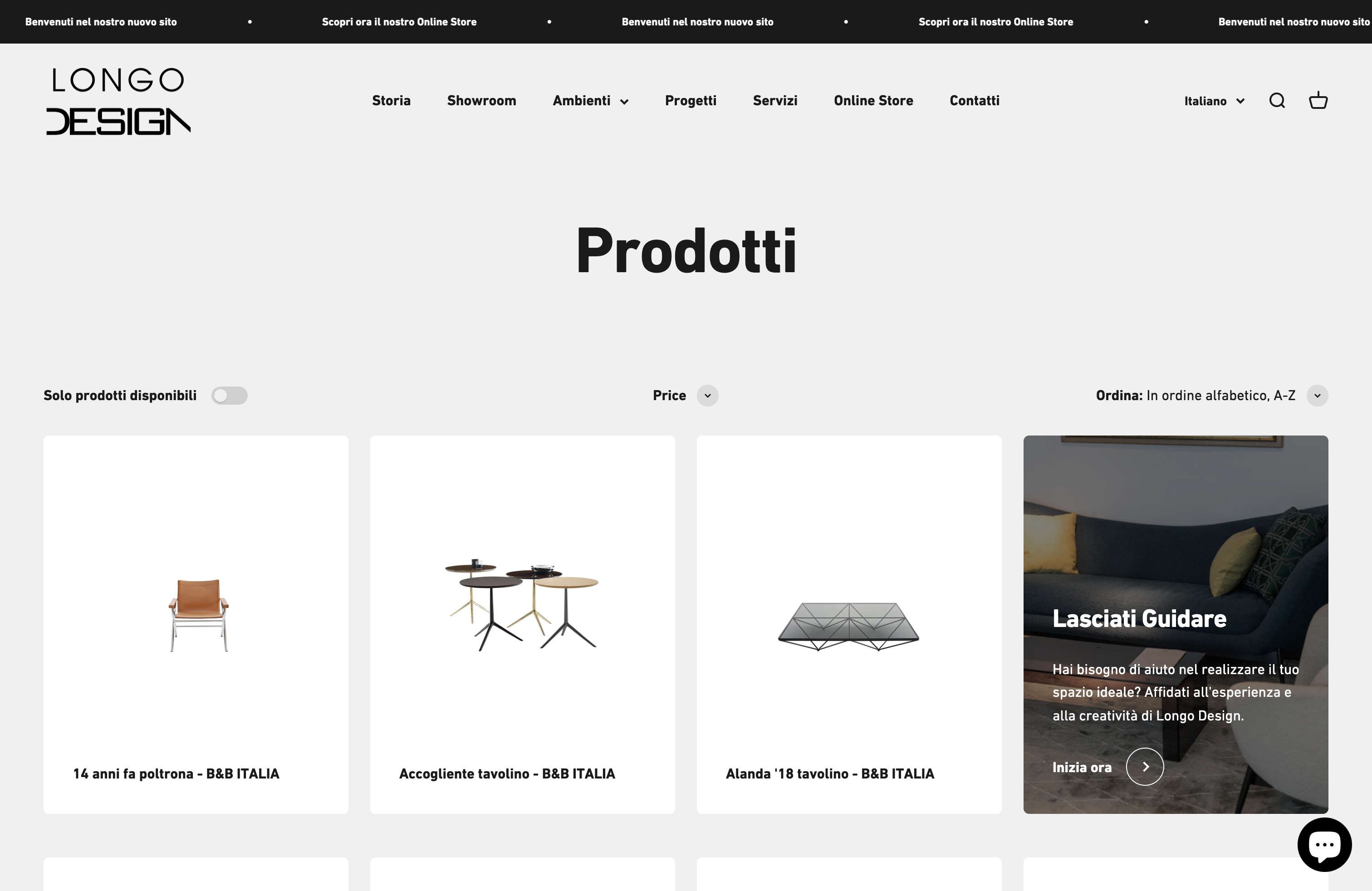 LONGO Design screenshot 2