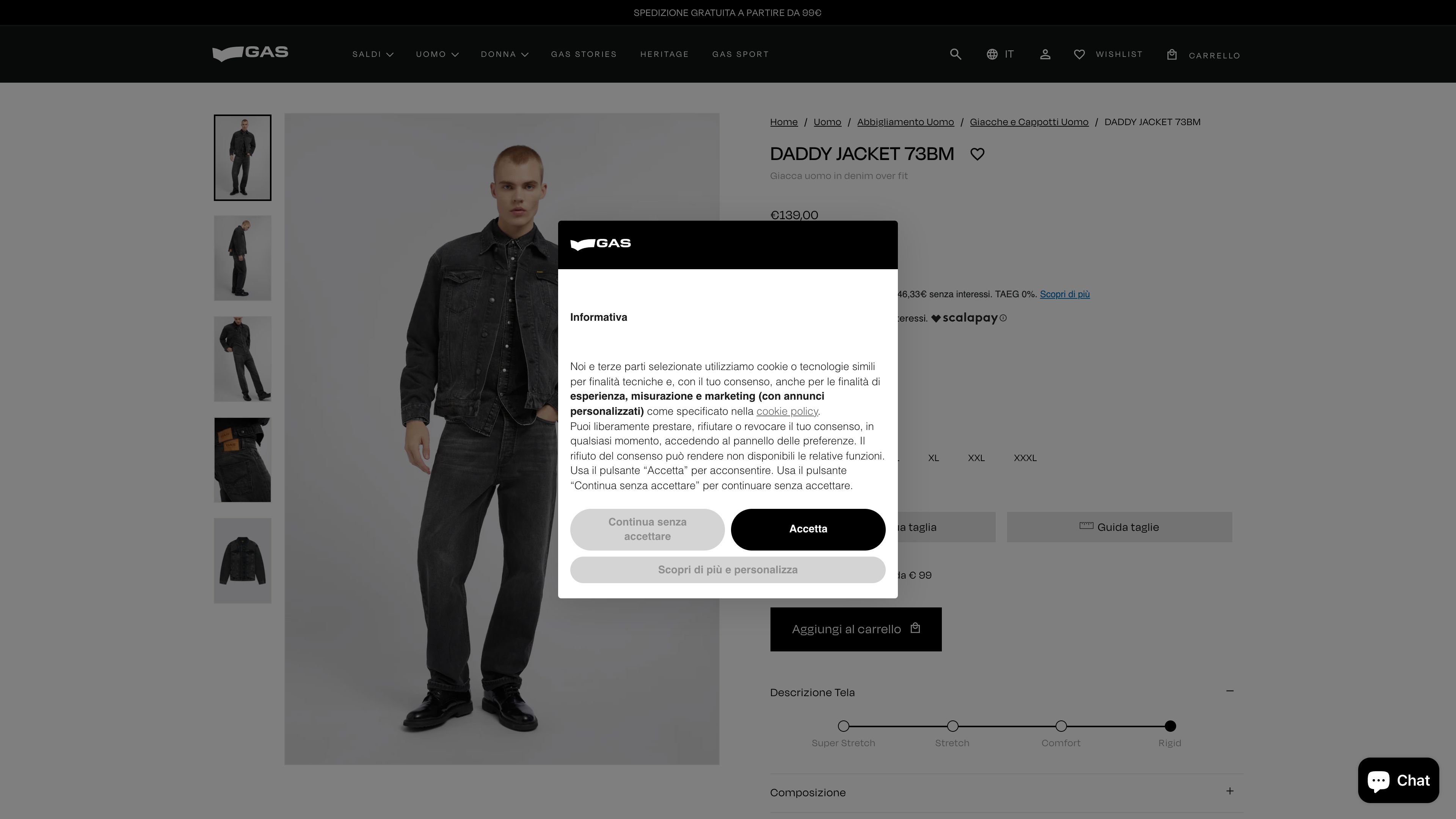 Gas Jeans screenshot 5