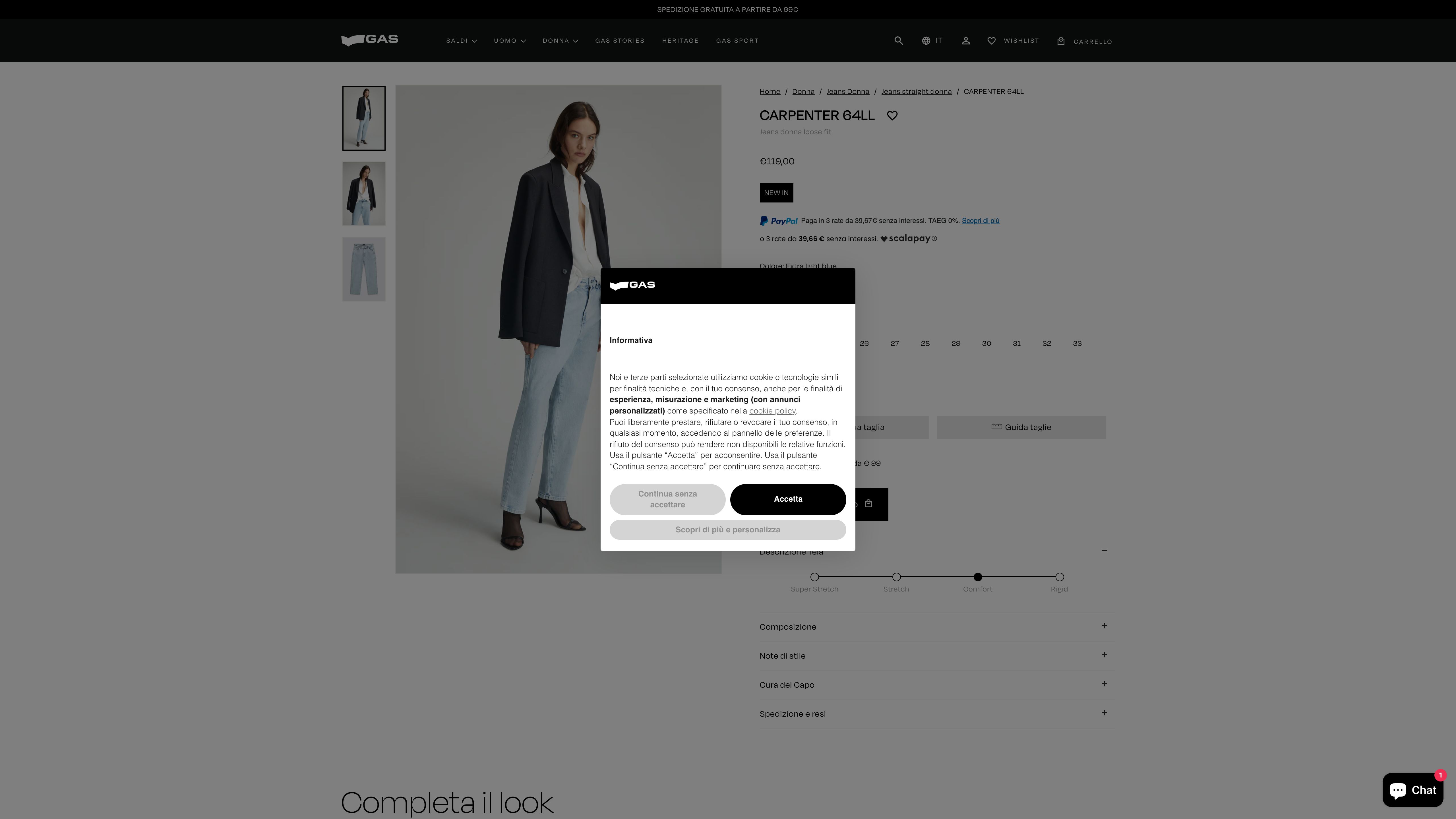 Gas Jeans screenshot 6