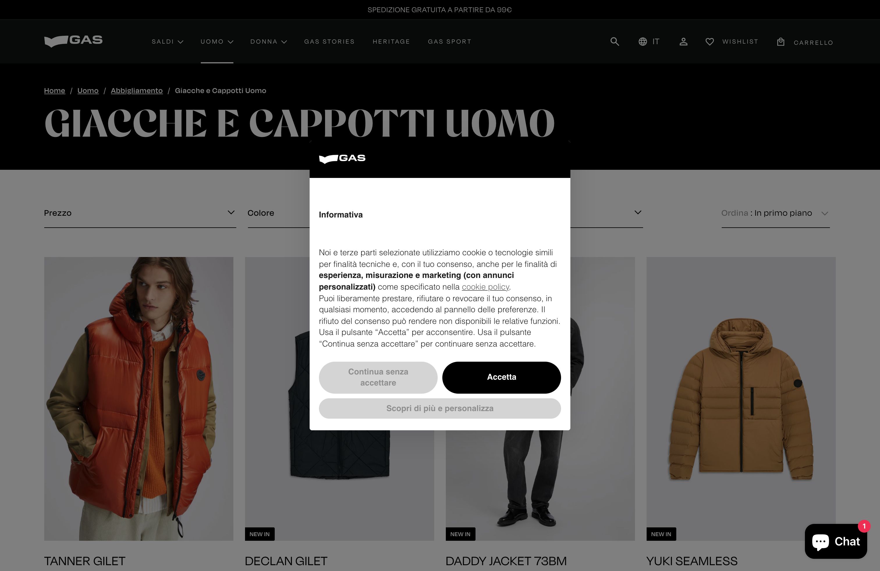 Gas Jeans screenshot 2