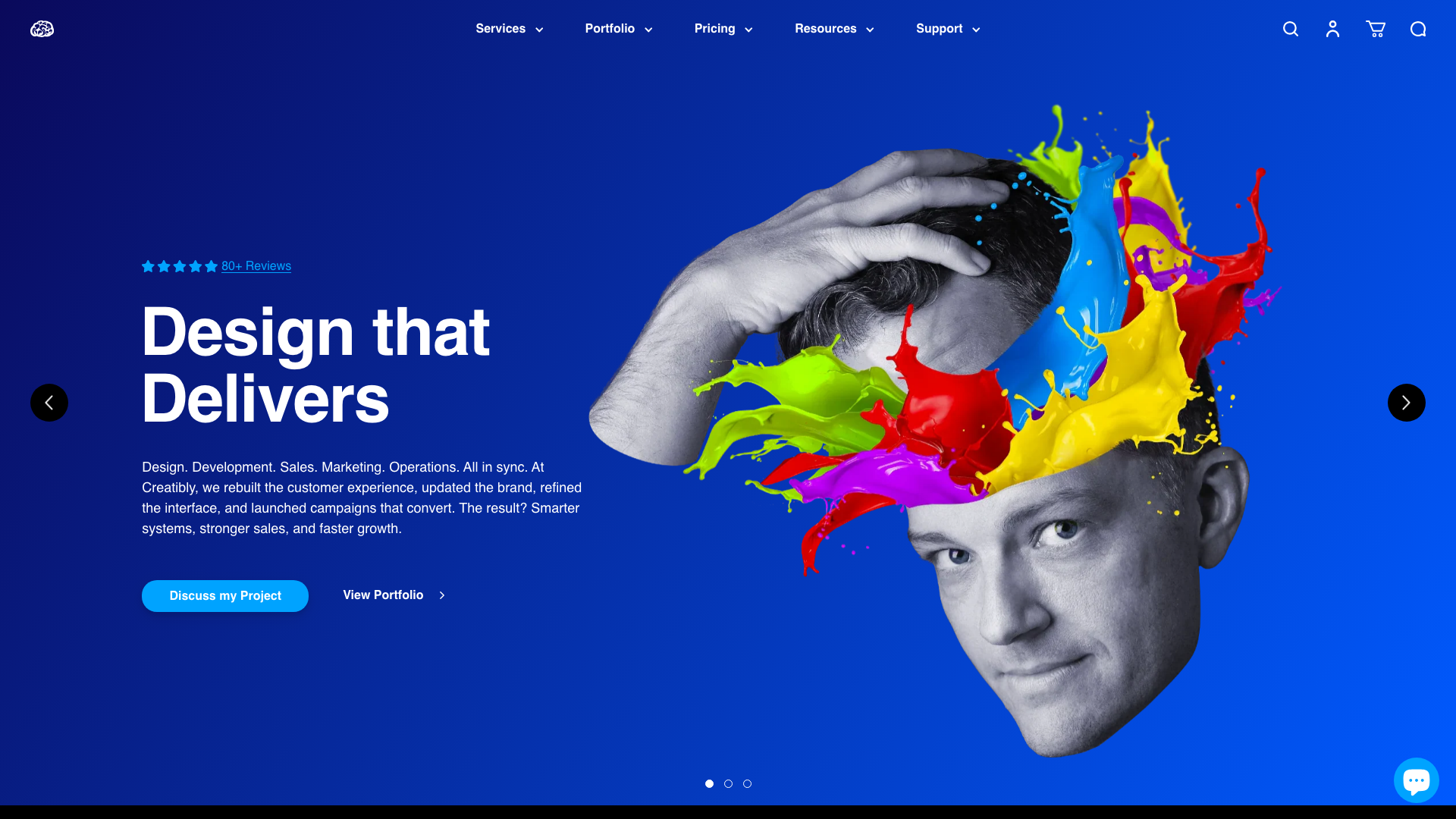 Creatibly Website