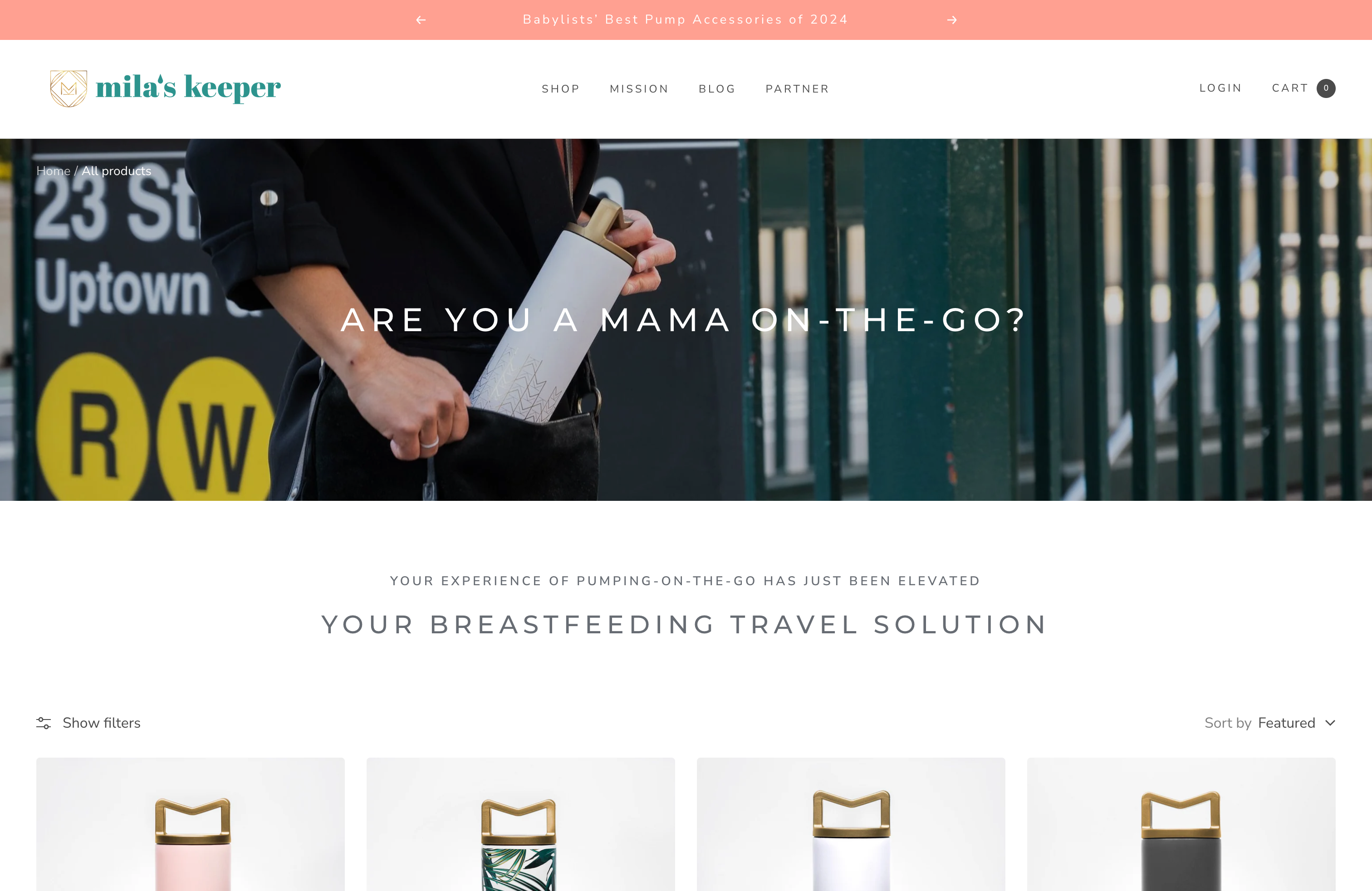 MilasKeeper.com: Product Page Revamp & Troubleshooting Success screenshot 2