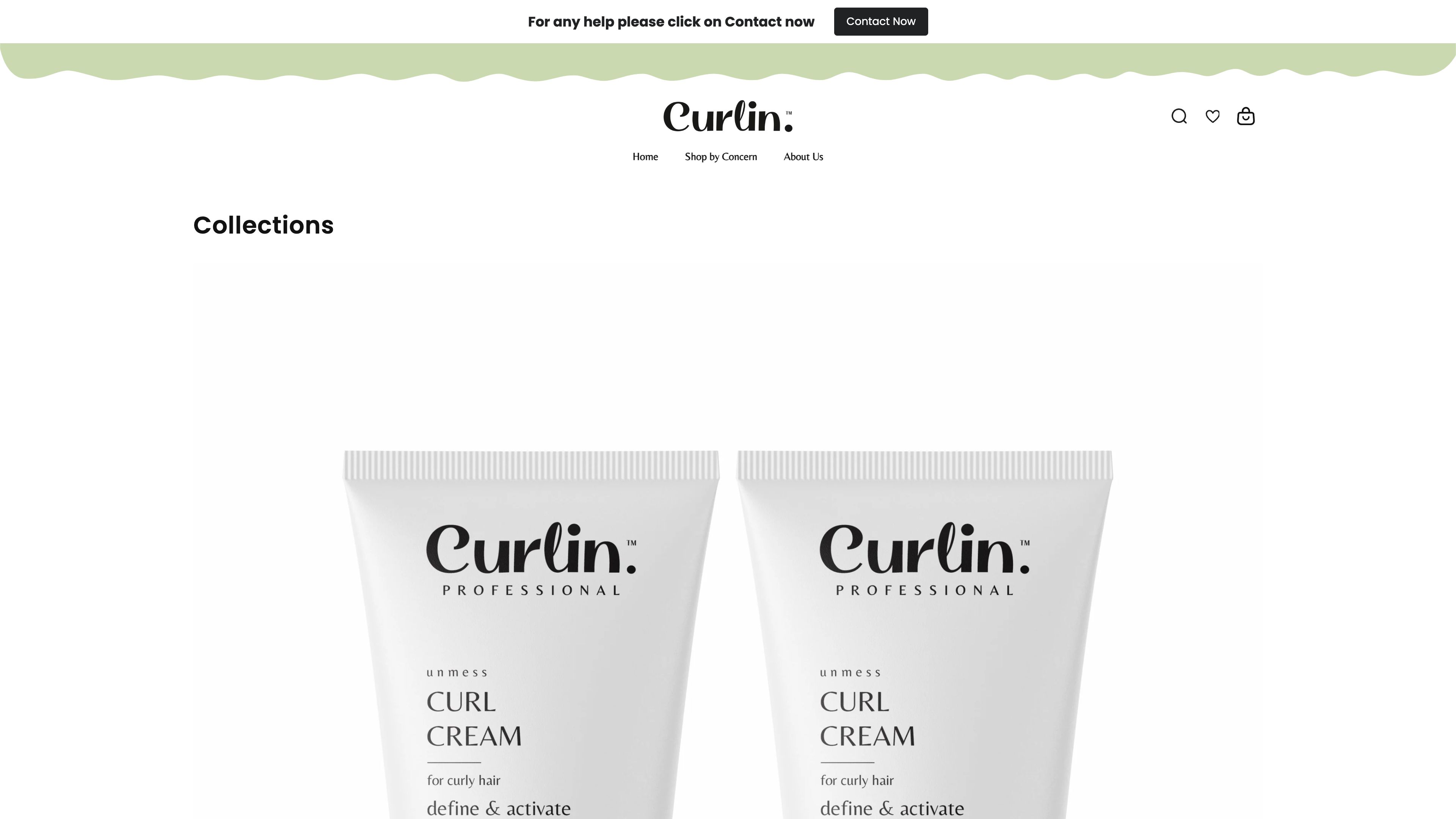 Online selling hair caring products screenshot 2