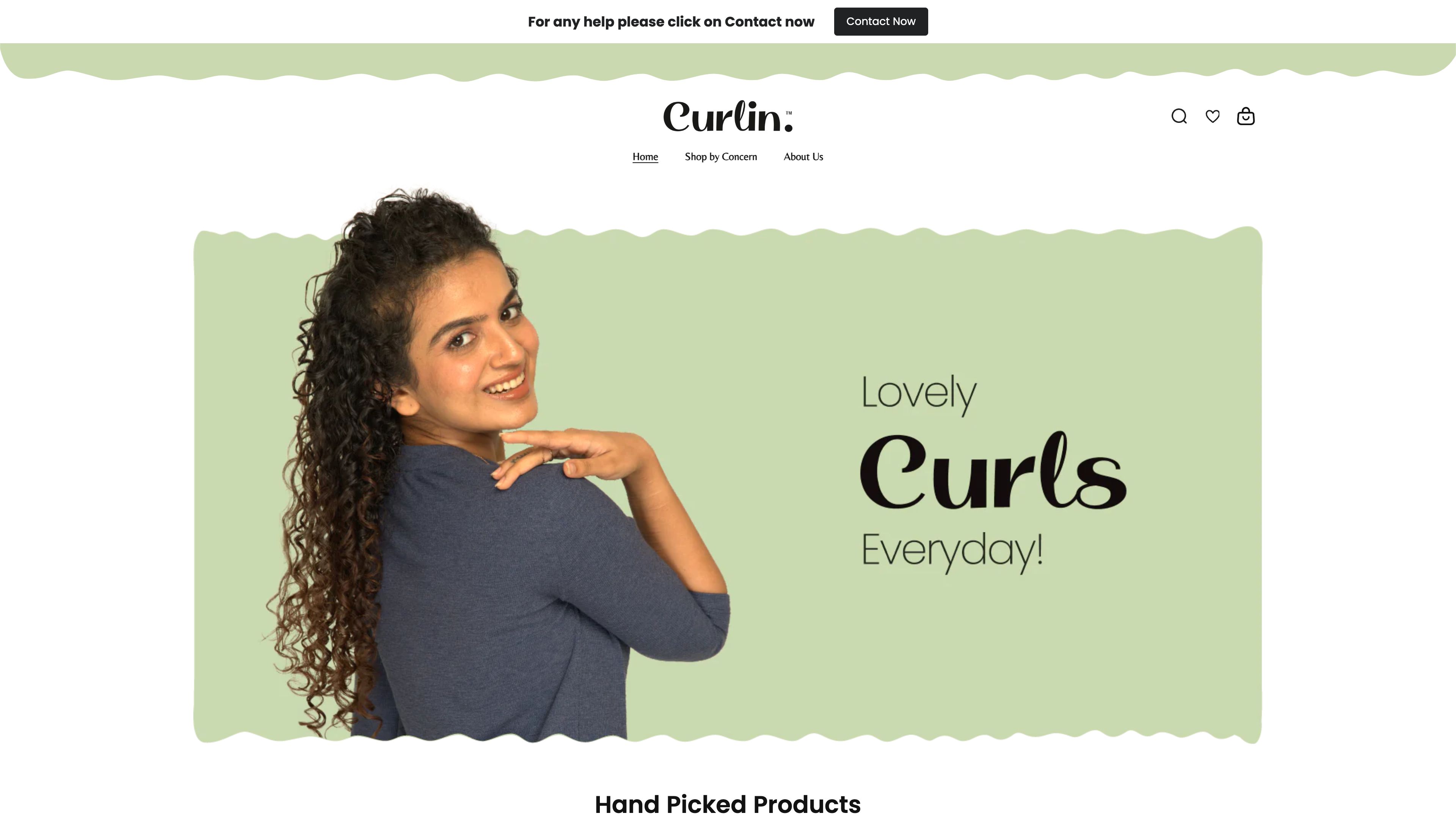 Online selling hair caring products screenshot 6