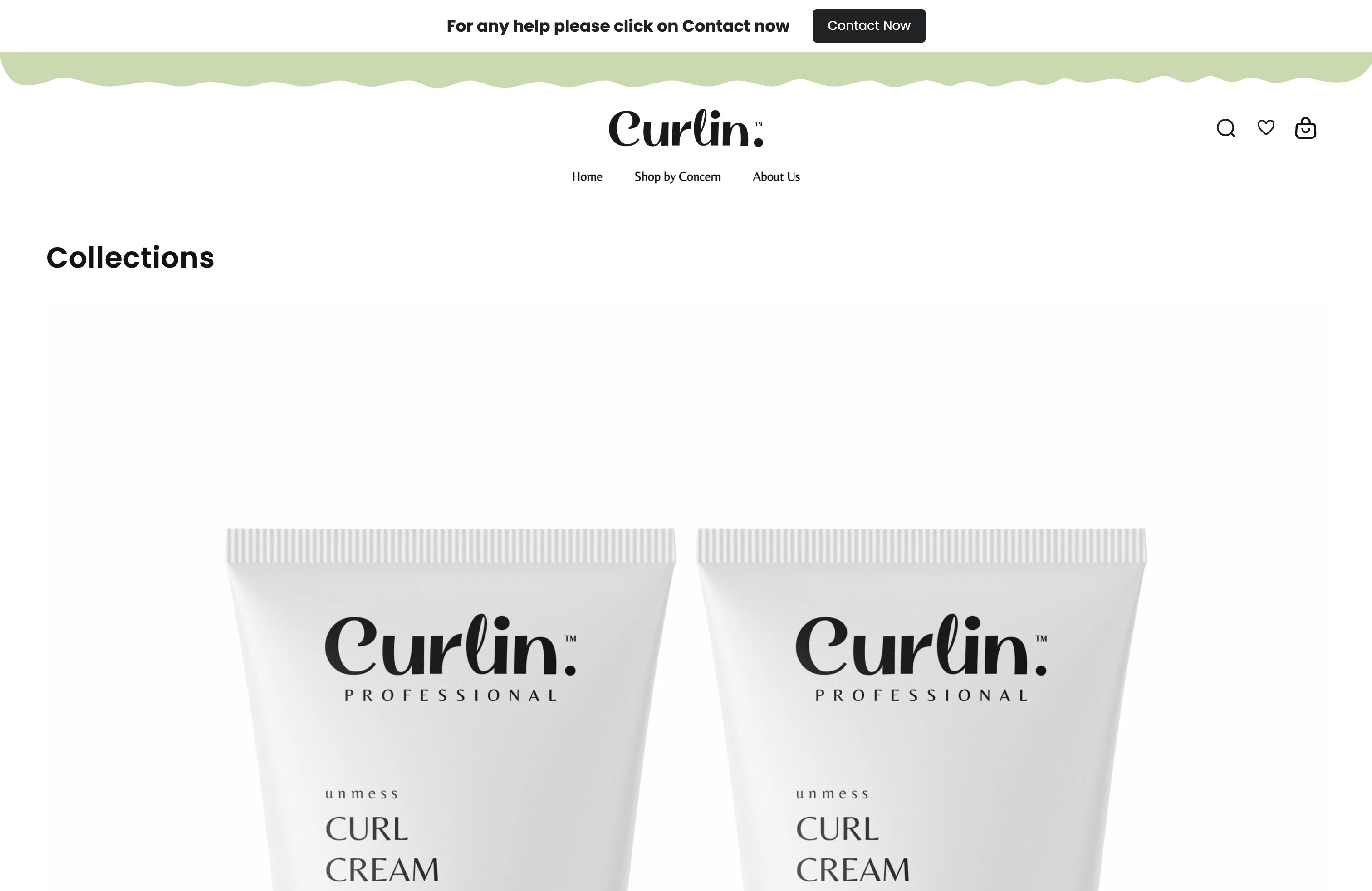 Online selling hair caring products screenshot 3