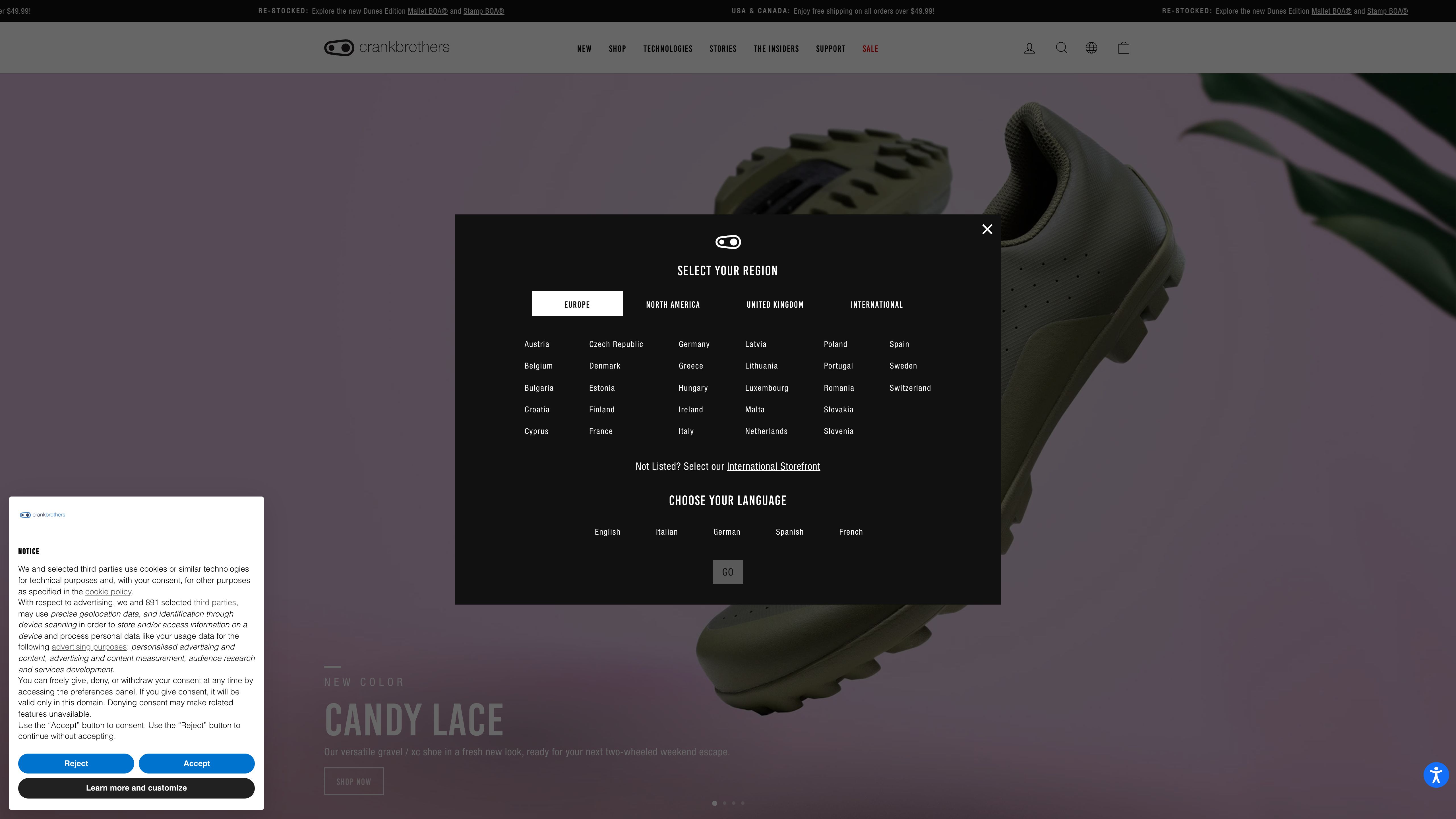 Crankbrothers screenshot