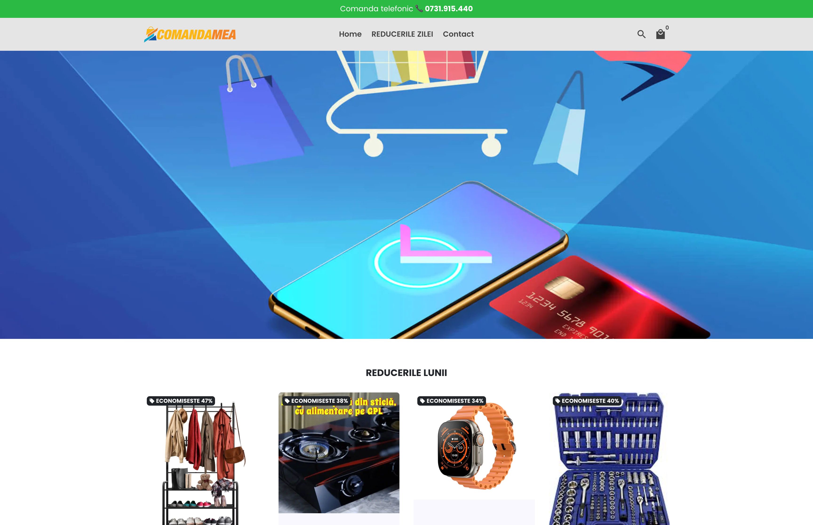 Comandamea.ro screenshot 3