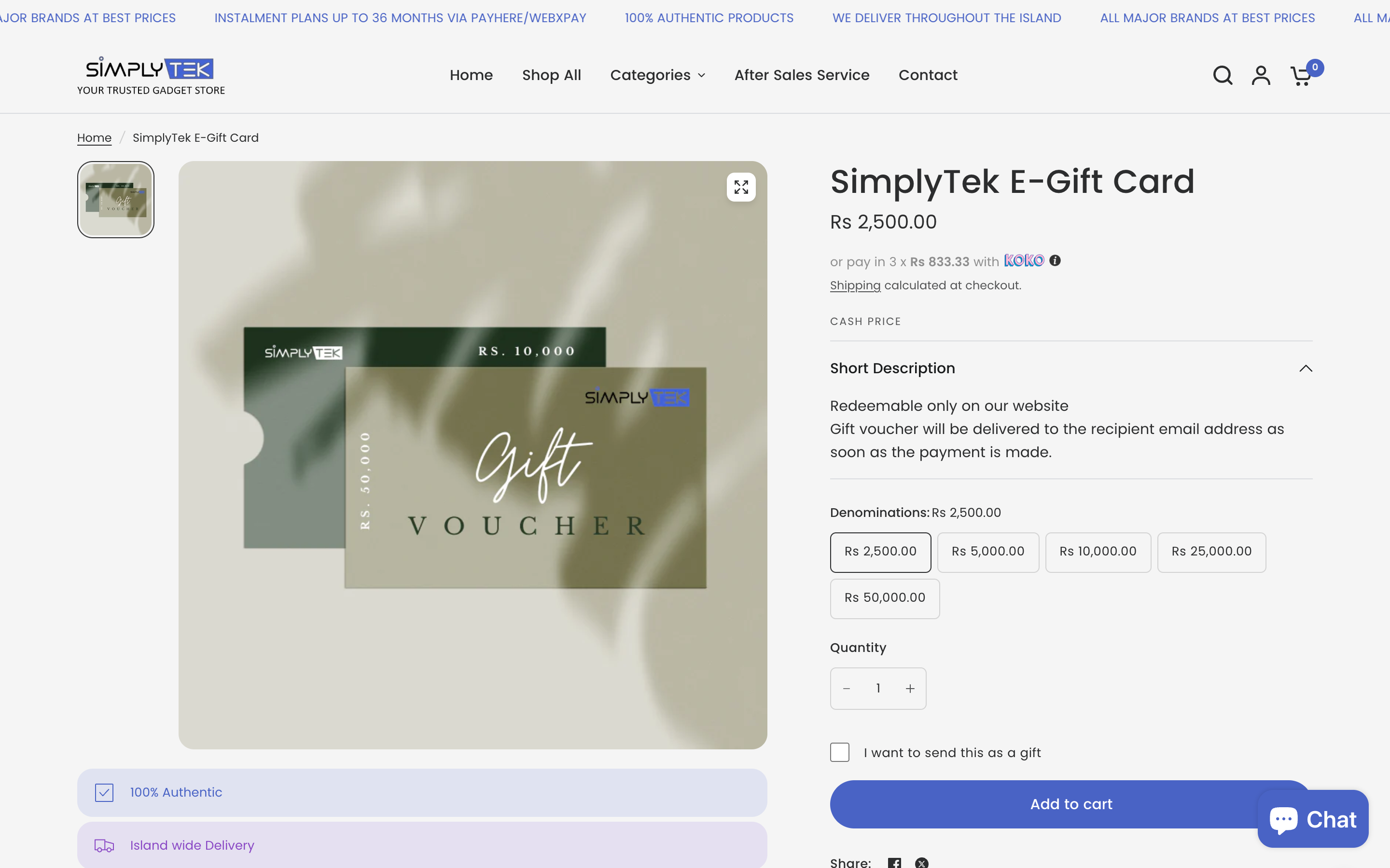 SimplyTek | Electronics and Gadgets Online Store screenshot 4