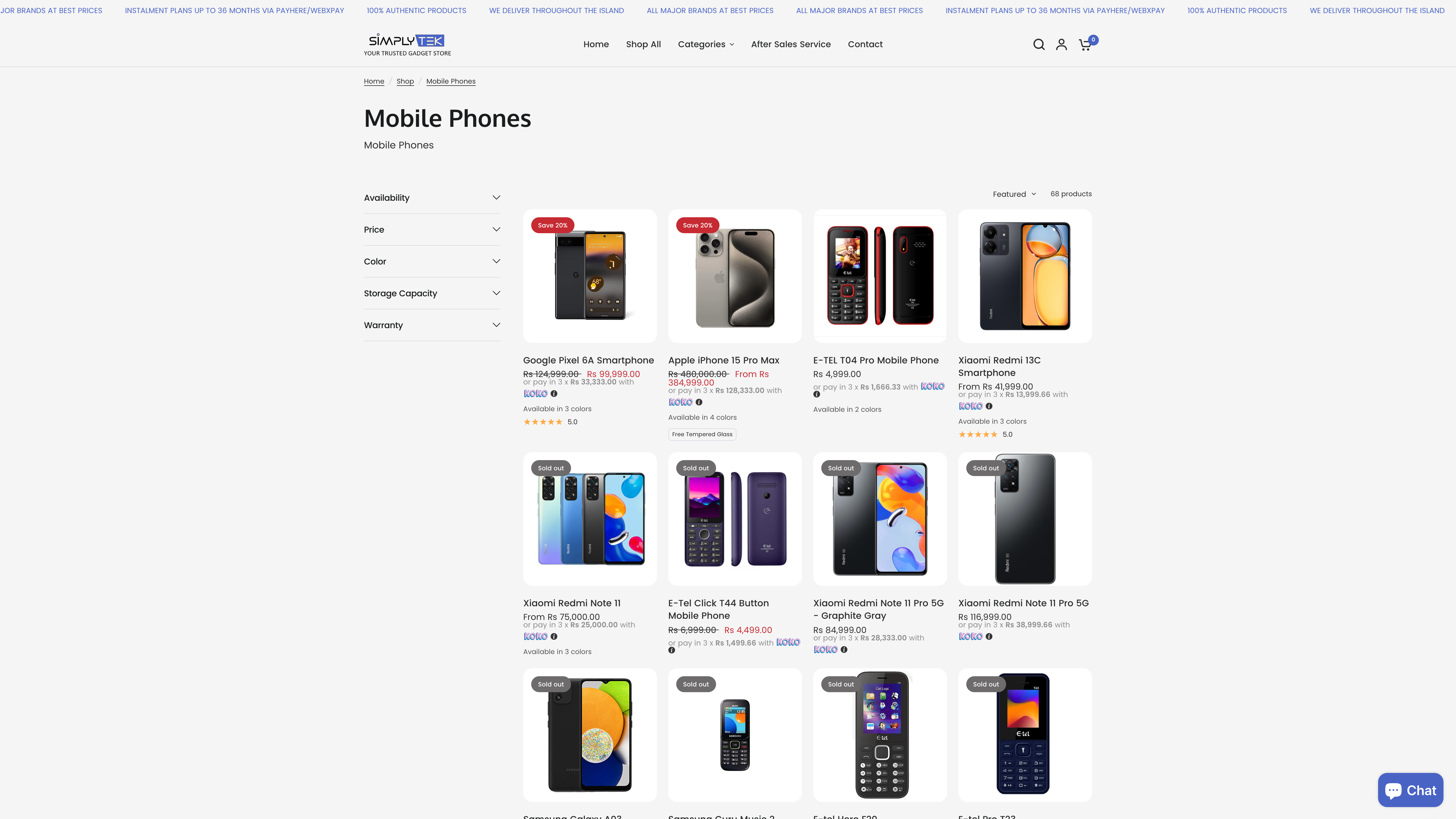 SimplyTek | Electronics and Gadgets Online Store screenshot 3