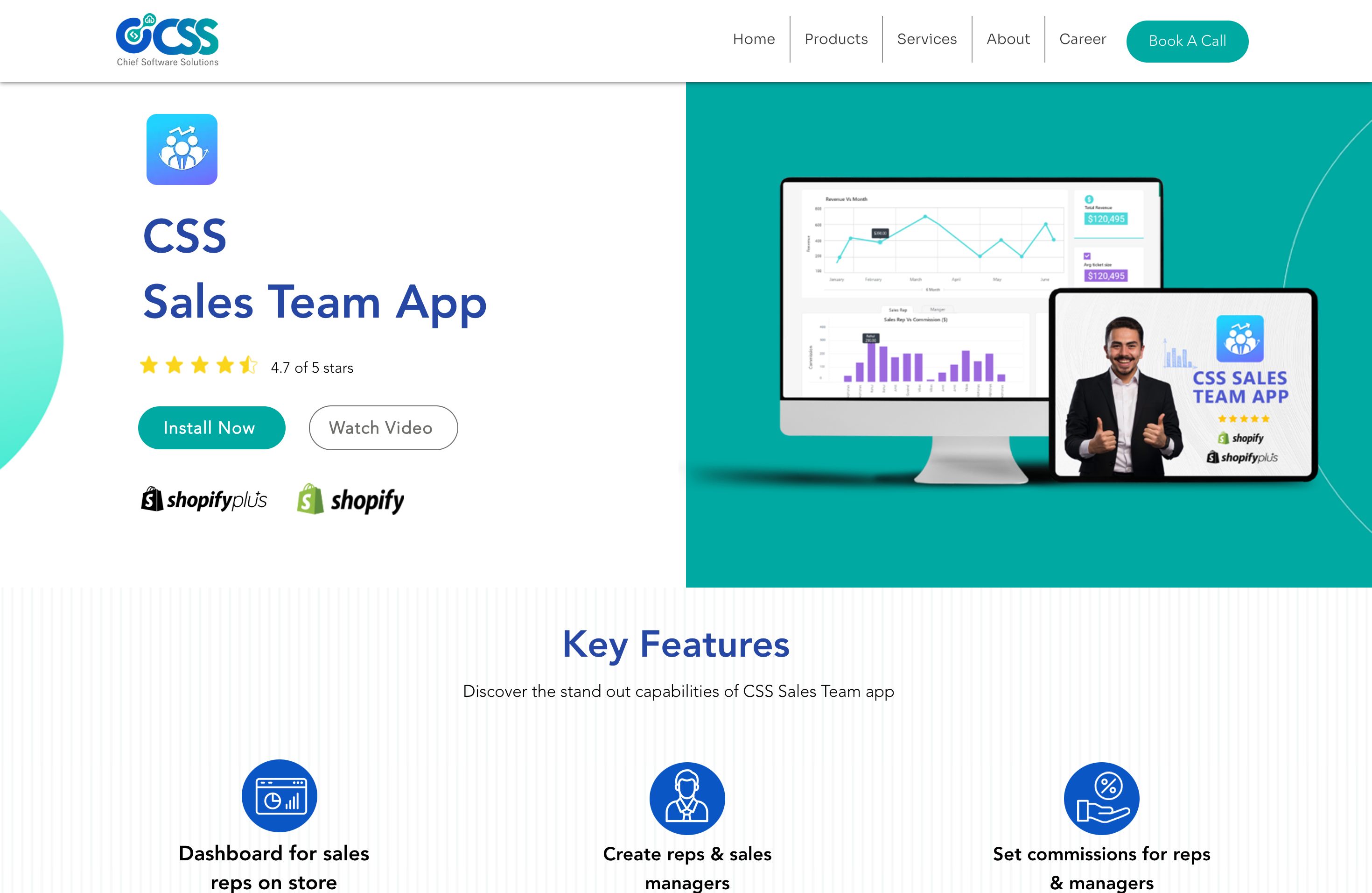 CSS Services screenshot 2