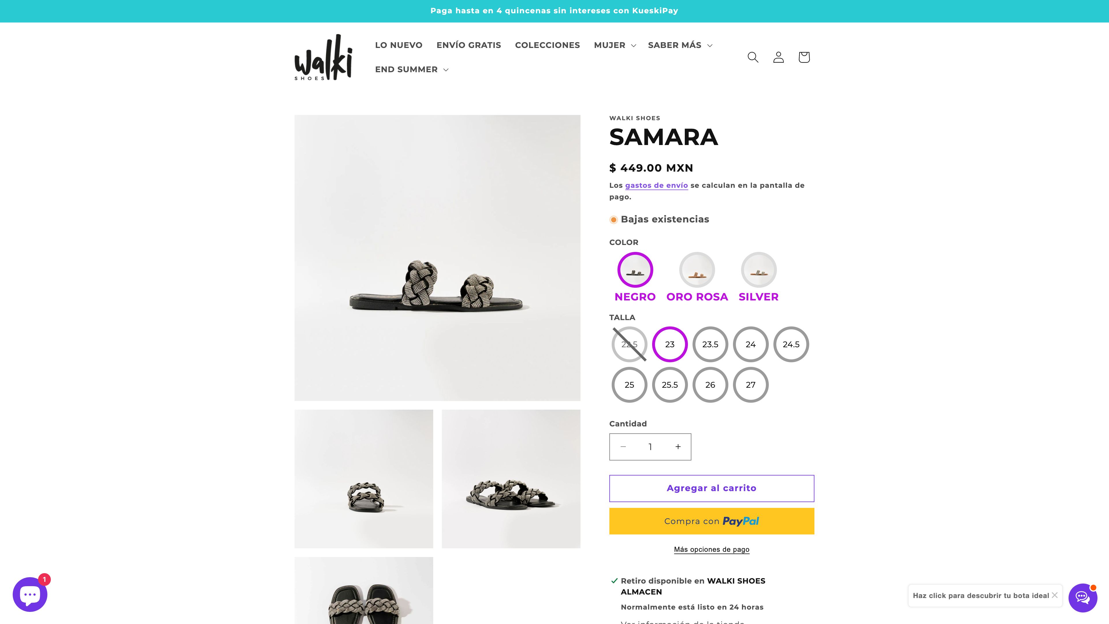 Walki Shoes screenshot 4