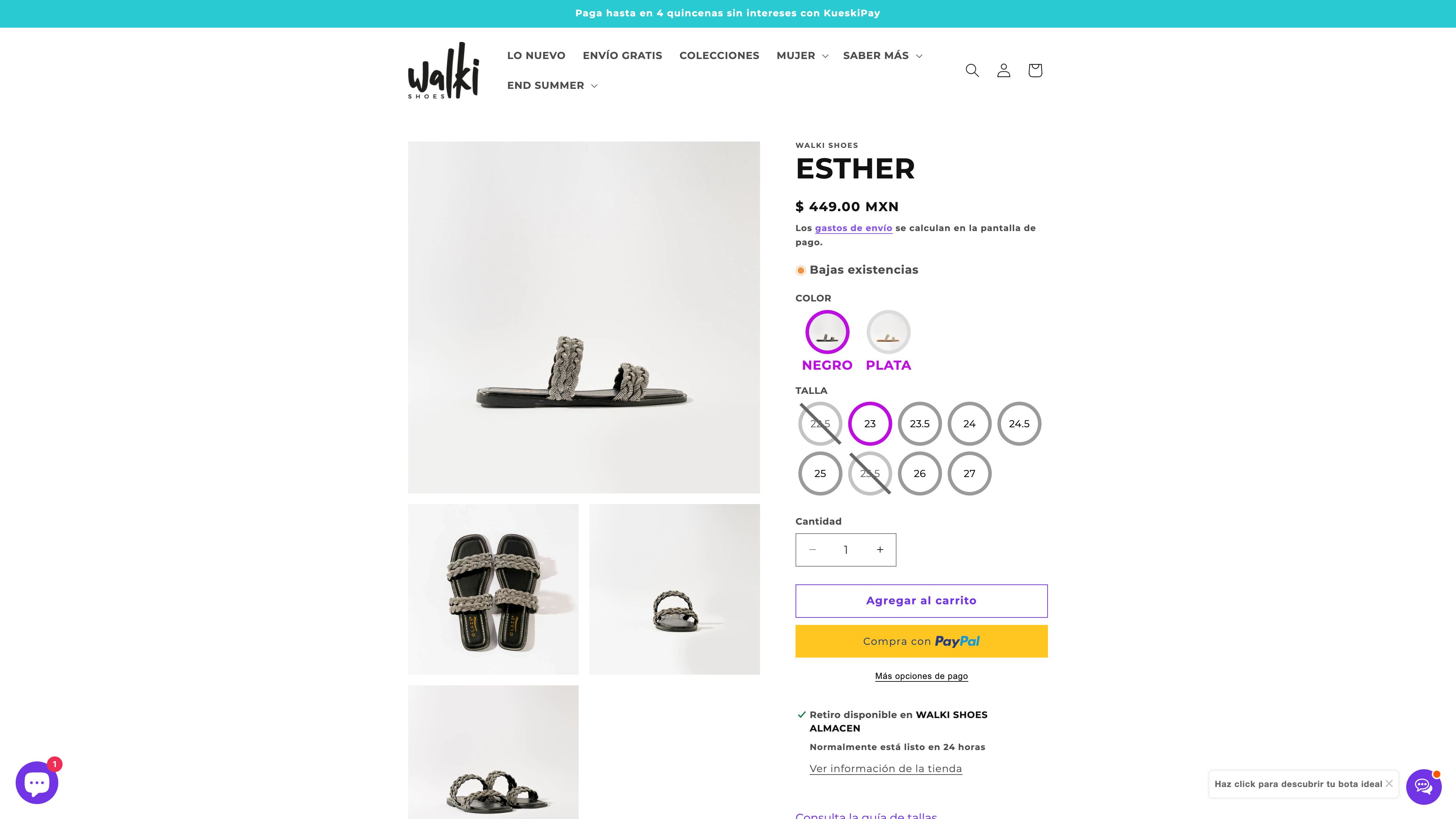 Walki Shoes screenshot 3