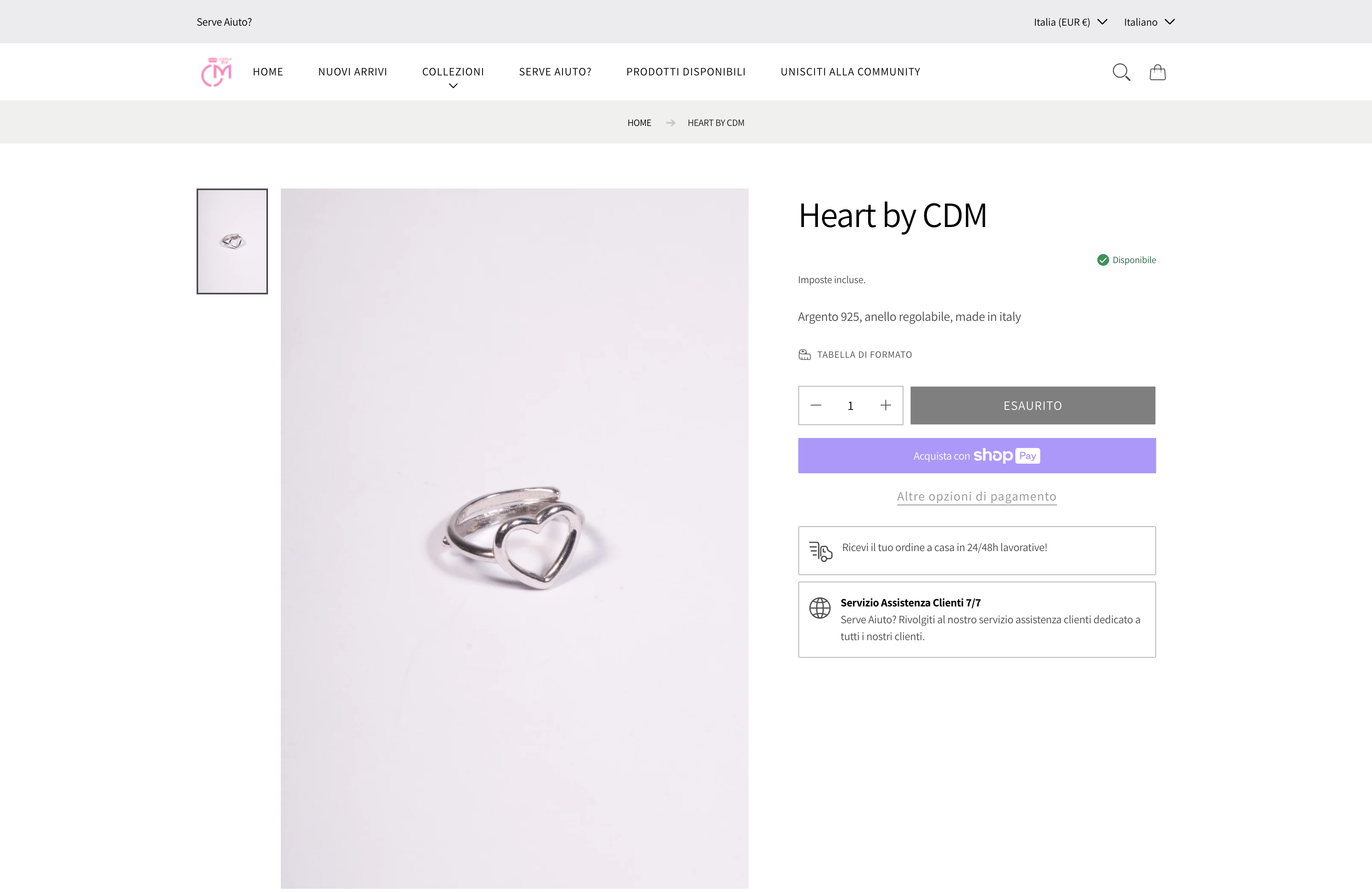 JEWELSBYCDM - Gioielli e Accessori in Argento 925 screenshot 5
