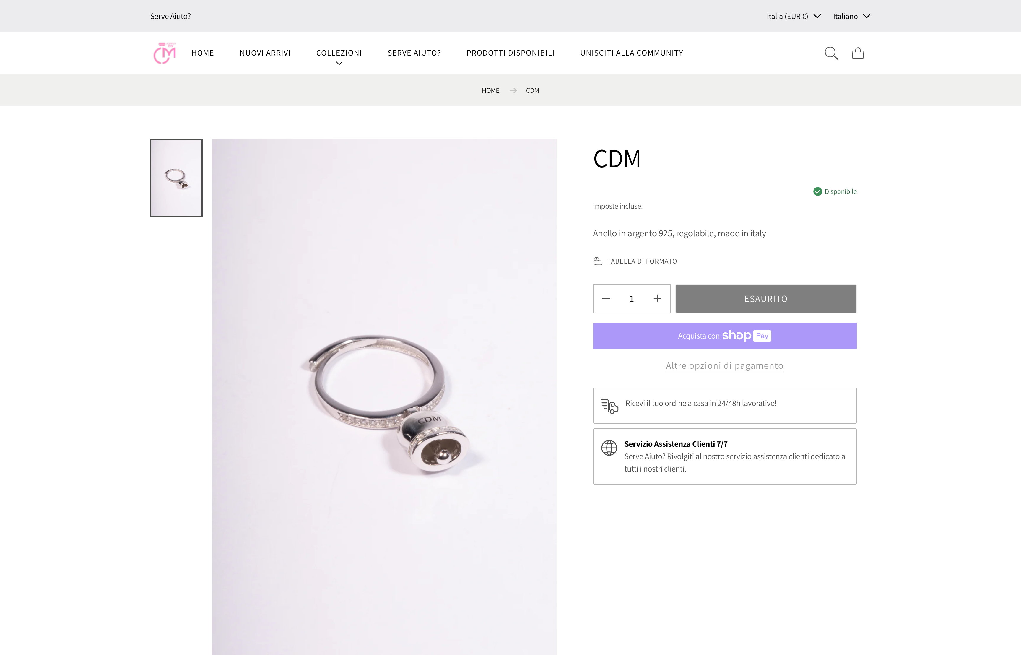JEWELSBYCDM - Gioielli e Accessori in Argento 925 screenshot 7