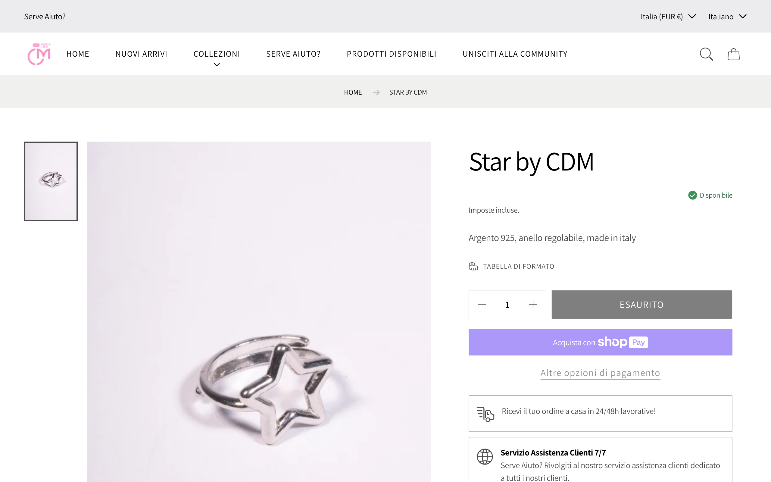 JEWELSBYCDM - Gioielli e Accessori in Argento 925 screenshot 6