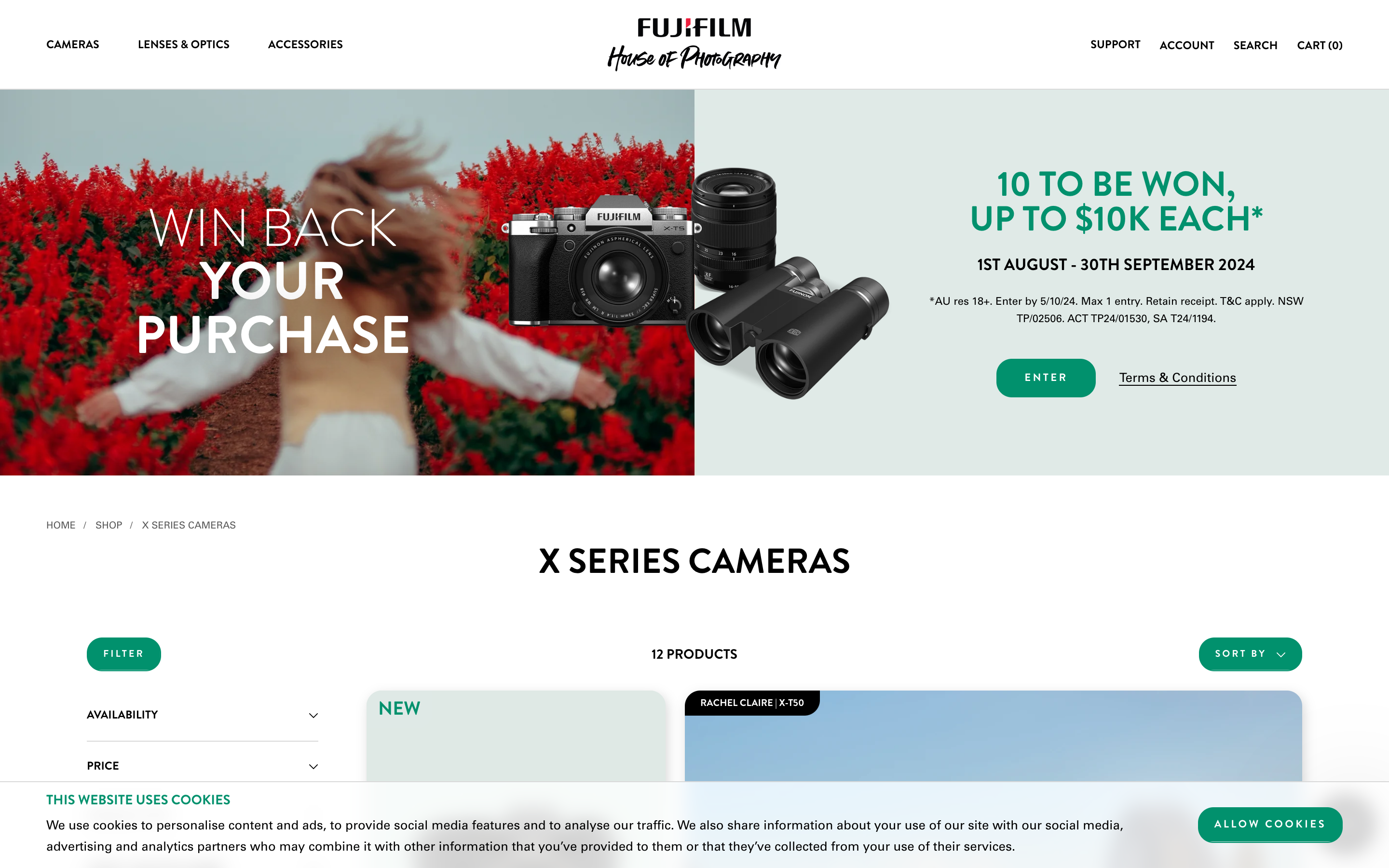Creating a Unified Online Experience for Fujifilm House of Photography