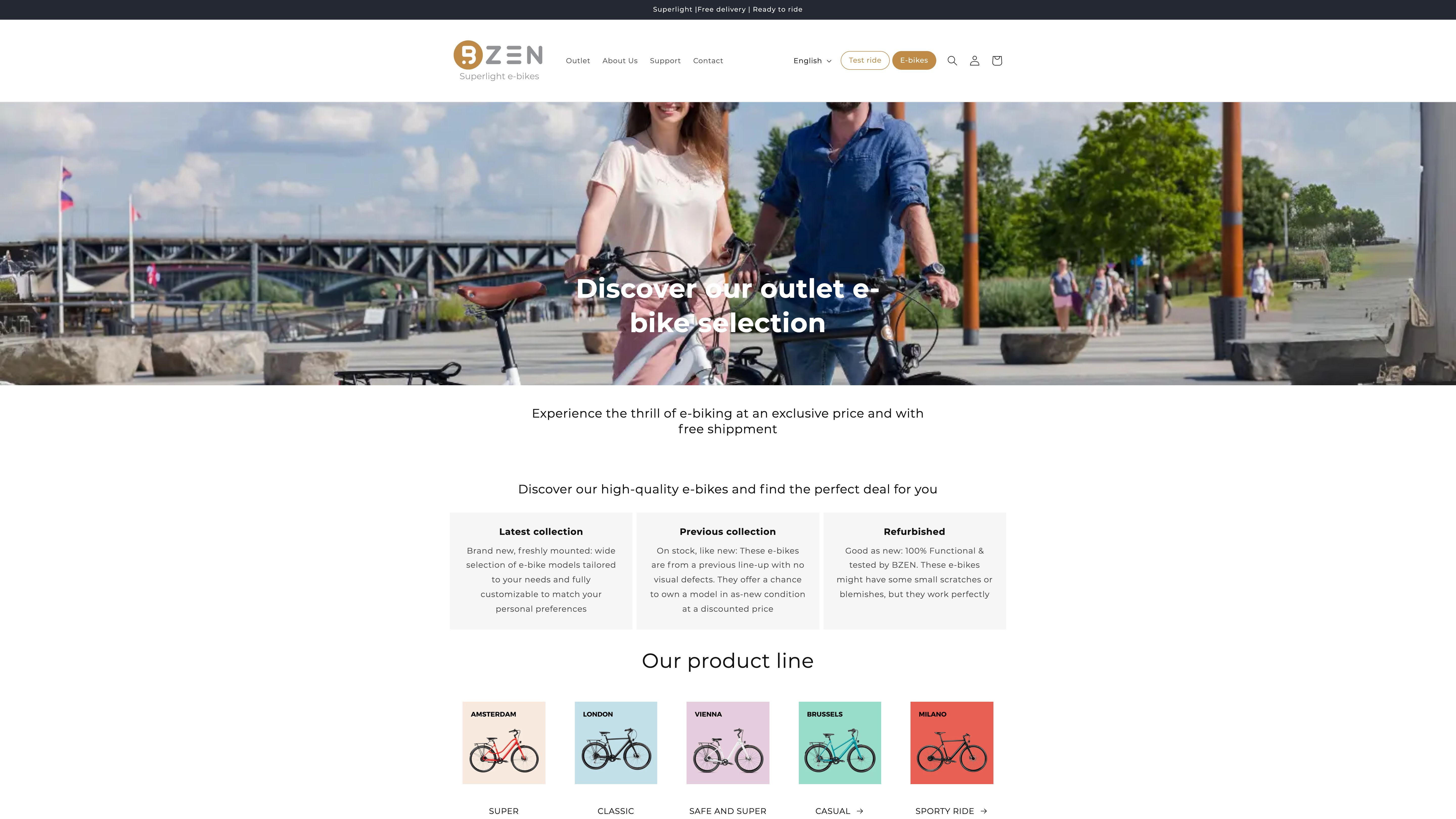 International outlet store screenshot 4