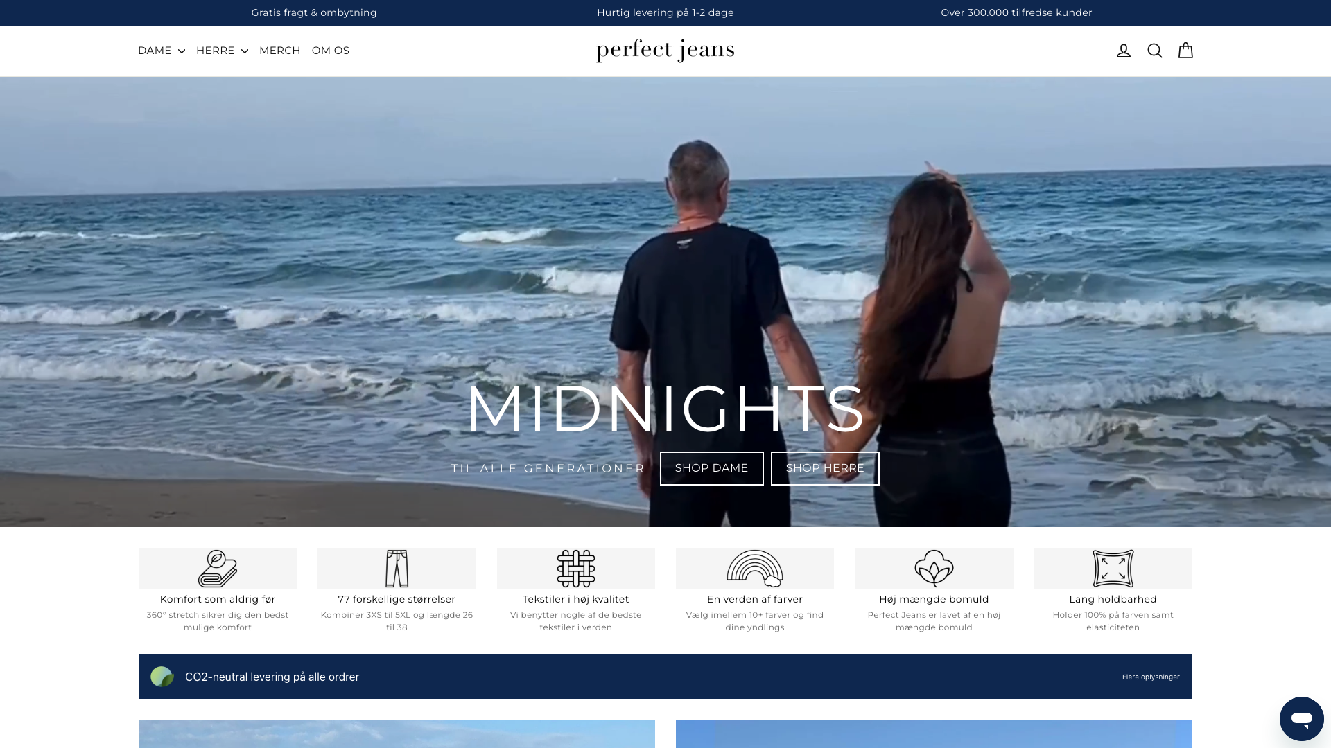 Perfect Jeans - a Shopify lifeline screenshot