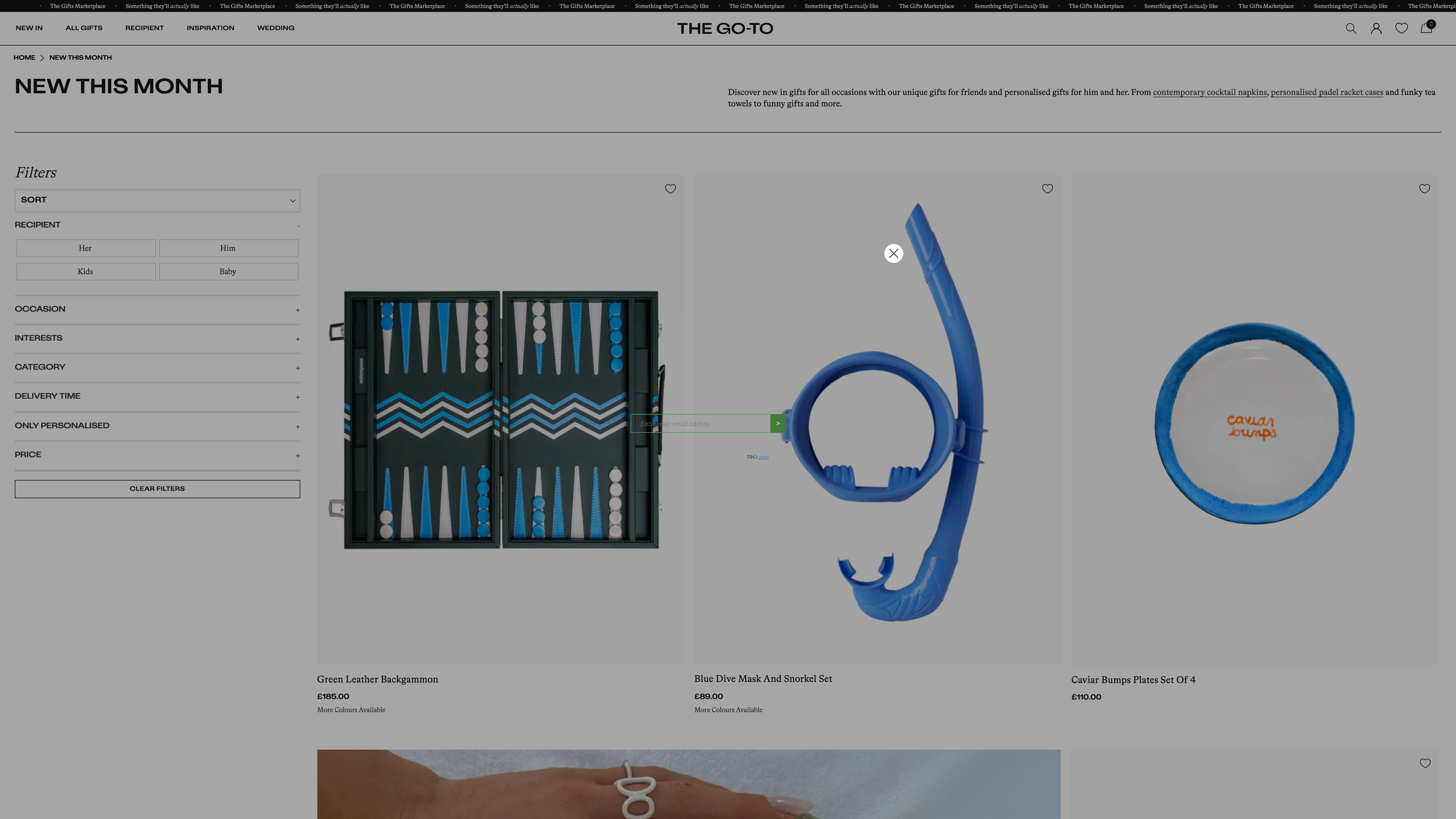 The Go To - Luxurious Online Marketplace with Personalized Gift Option screenshot 2