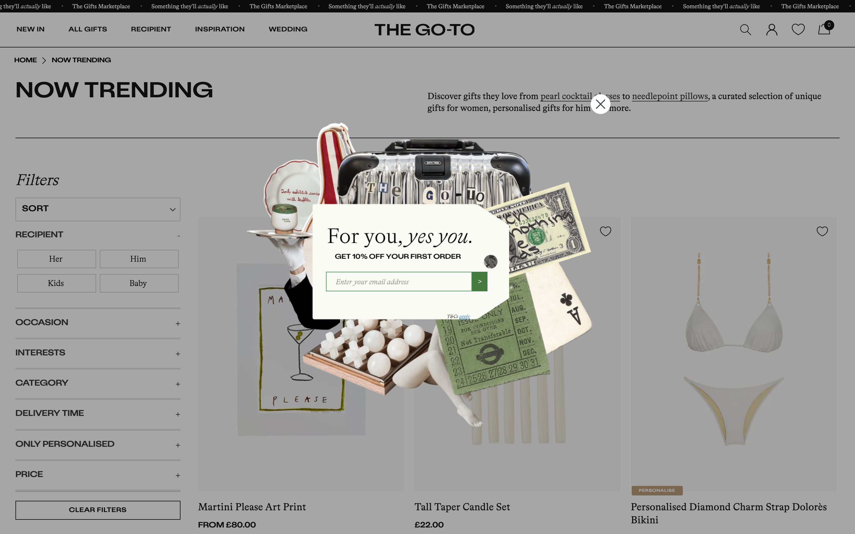 The Go To - Luxurious Online Marketplace with Personalized Gift Option screenshot 3