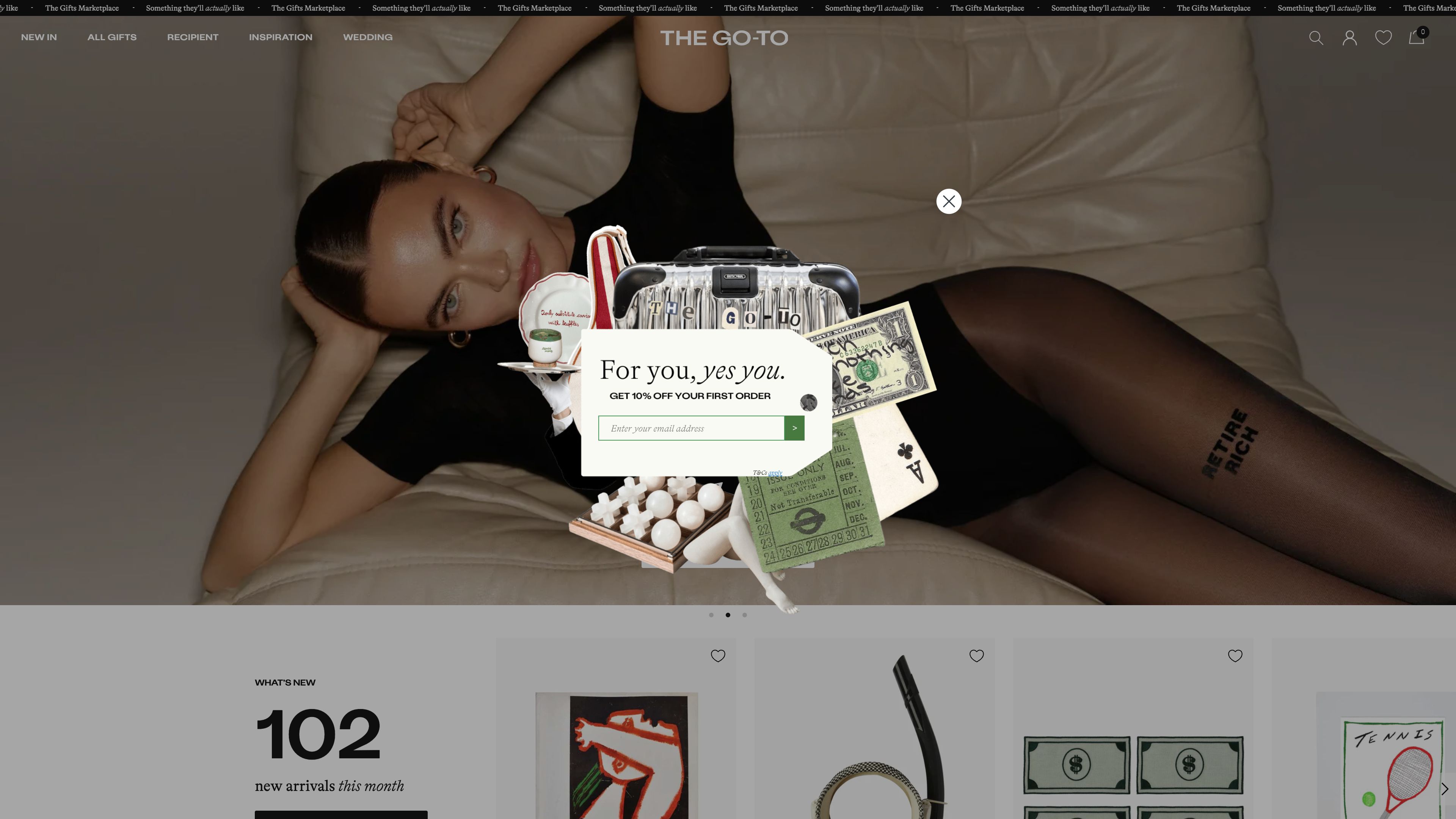 The Go To - Luxurious Online Marketplace with Personalized Gift Option screenshot 5