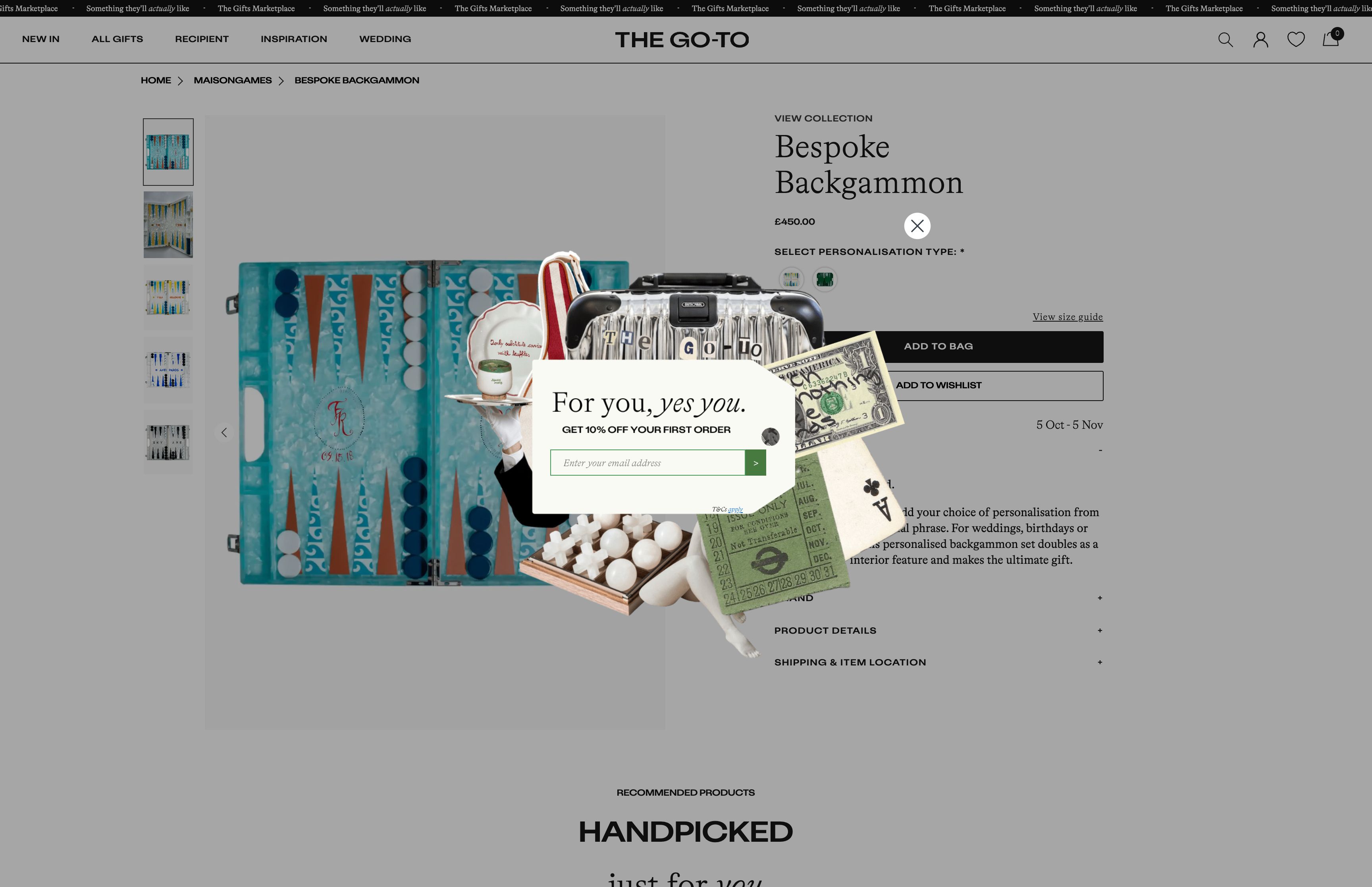 The Go To - Luxurious Online Marketplace with Personalized Gift Option screenshot 4