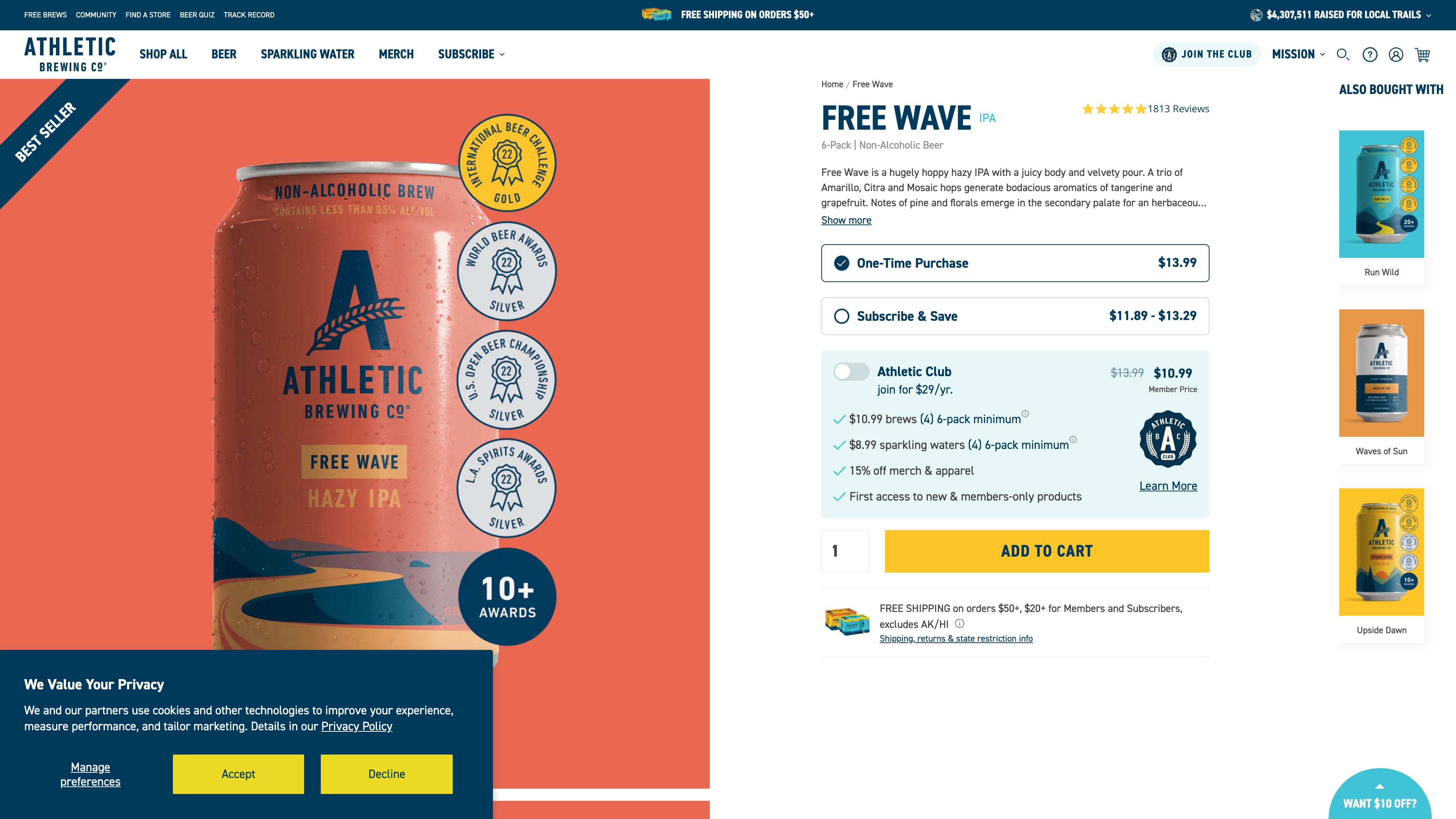 Athletic Brewing Company screenshot 3