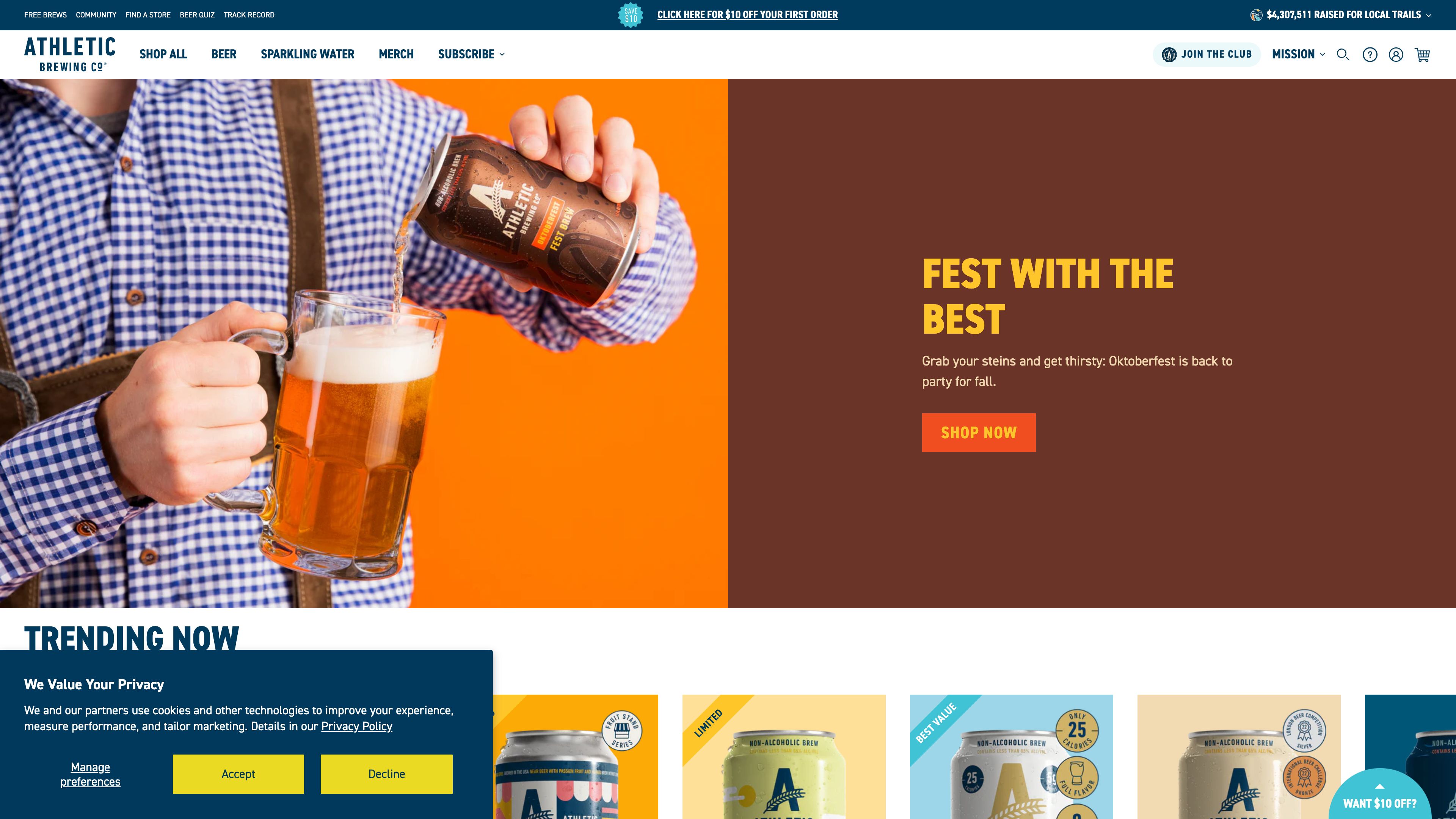 Athletic Brewing Company screenshot 7