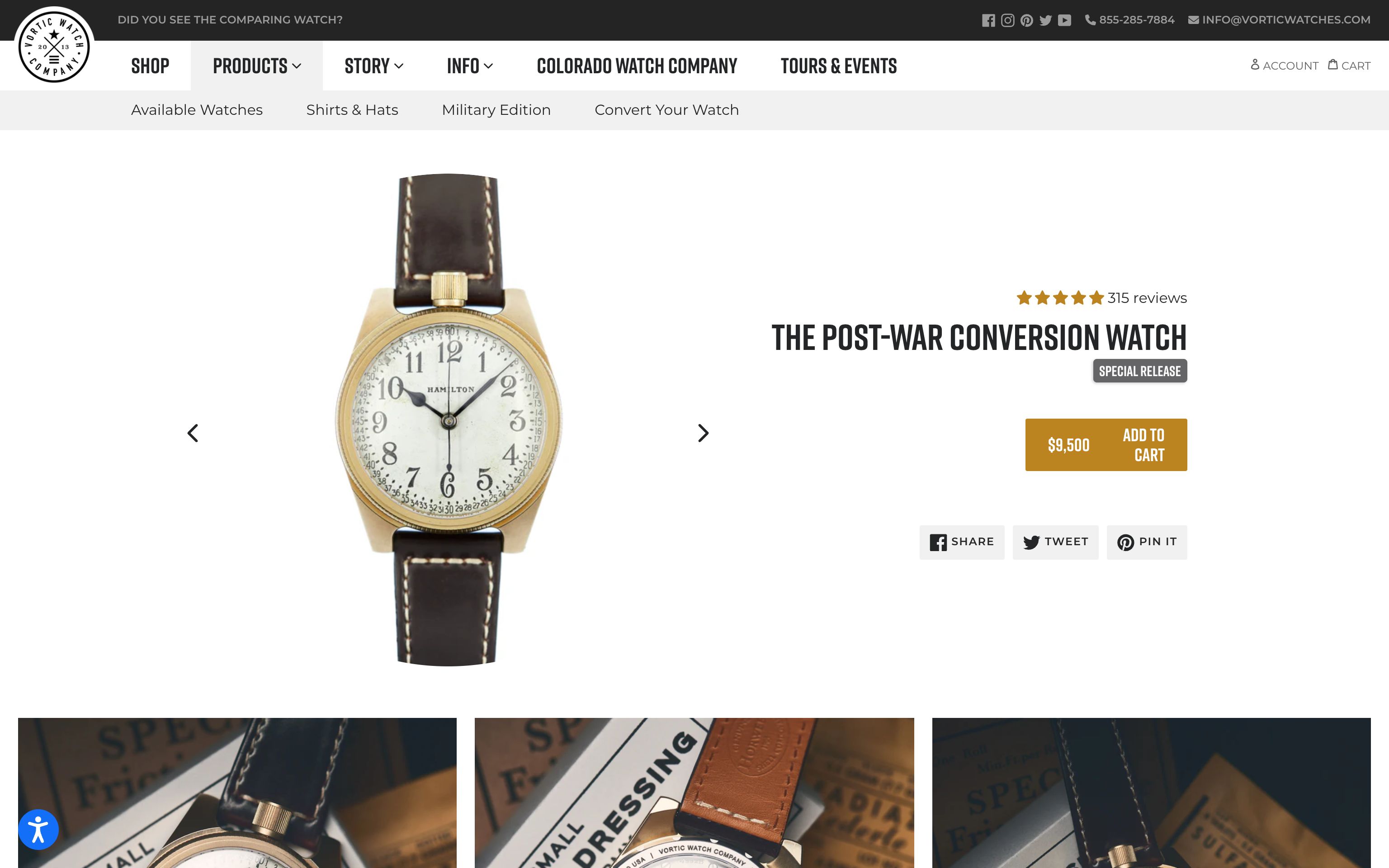 Vortic Watch Co screenshot 3