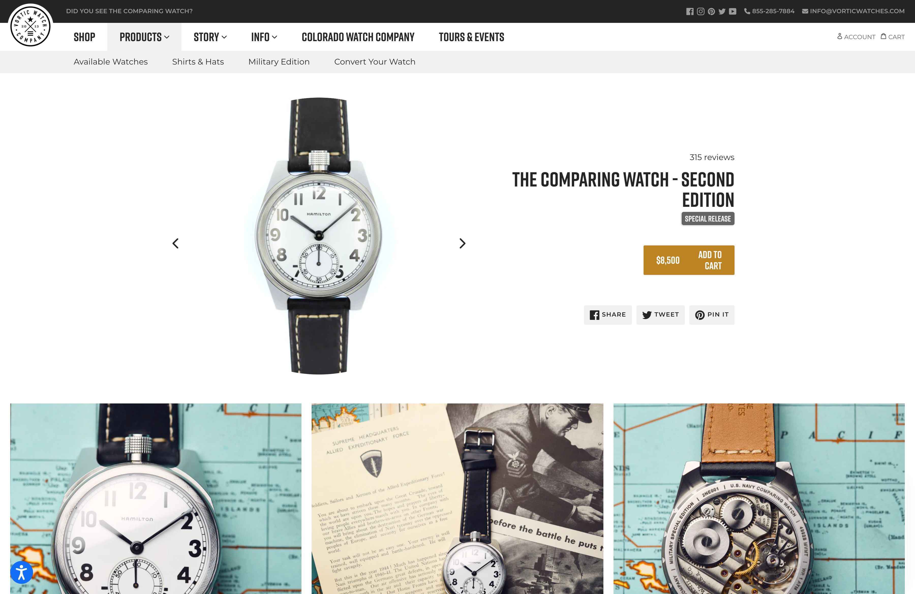 Vortic Watch Co screenshot 5