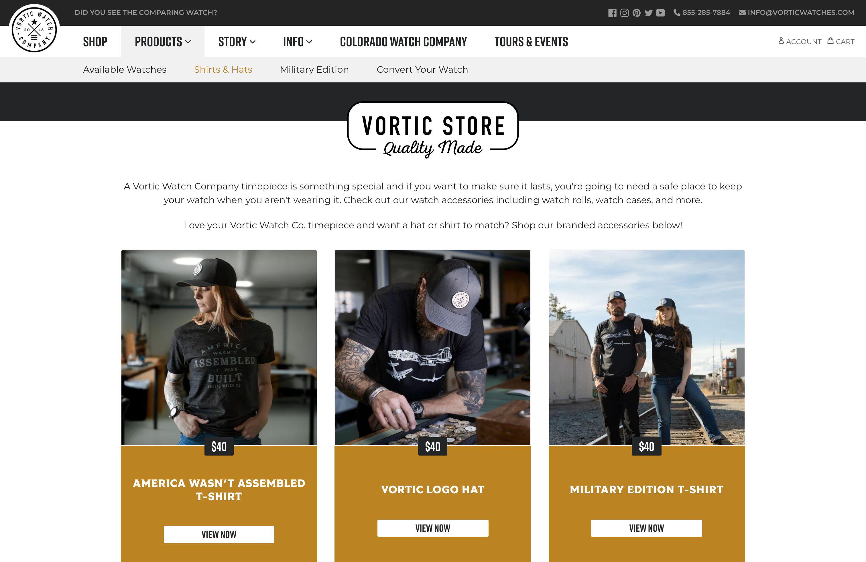 Vortic Watch Co screenshot 2