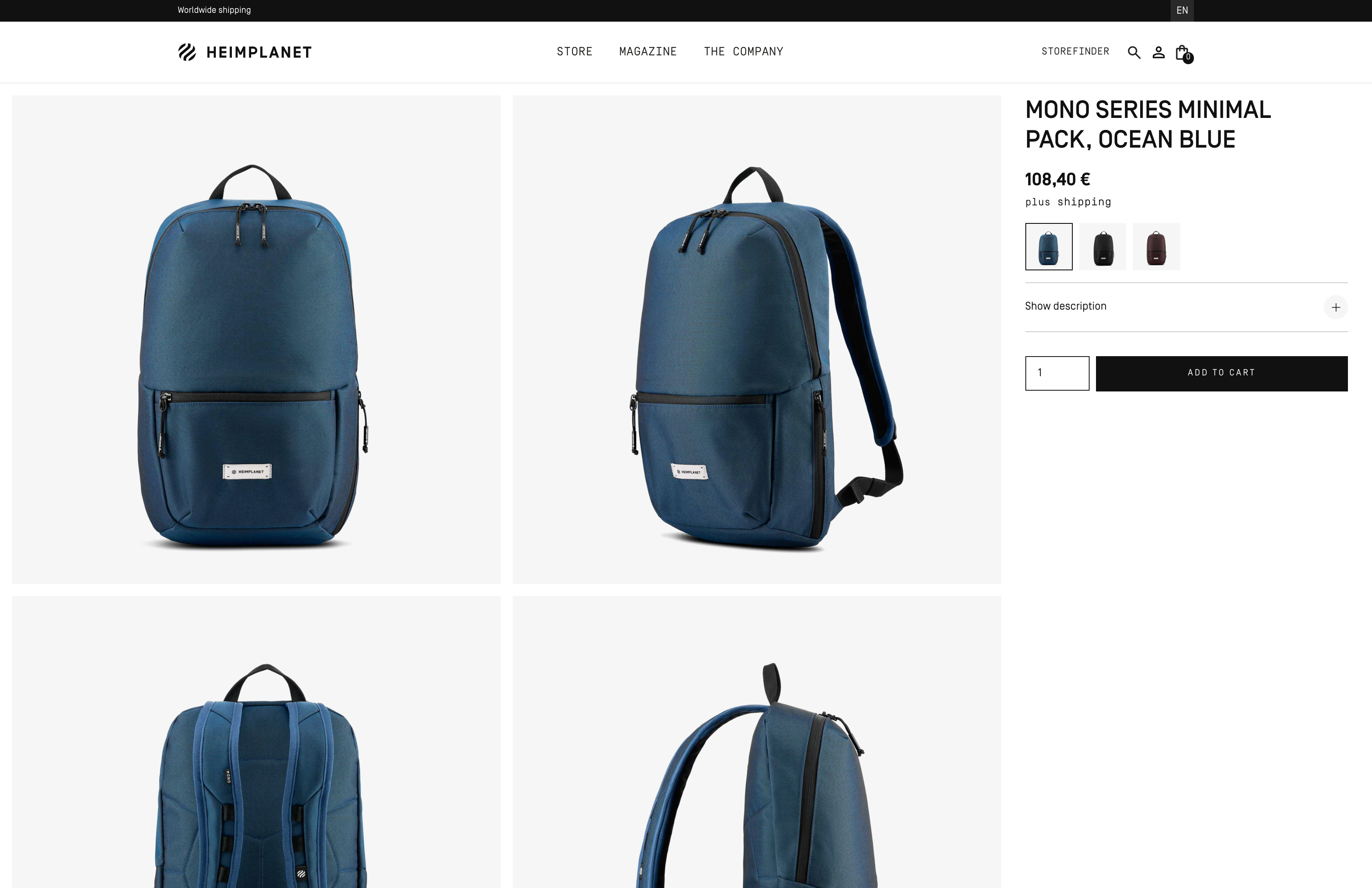 Heimplanet (Outdoor-Zelte & D2C) · Custom Shopify Theme screenshot 6
