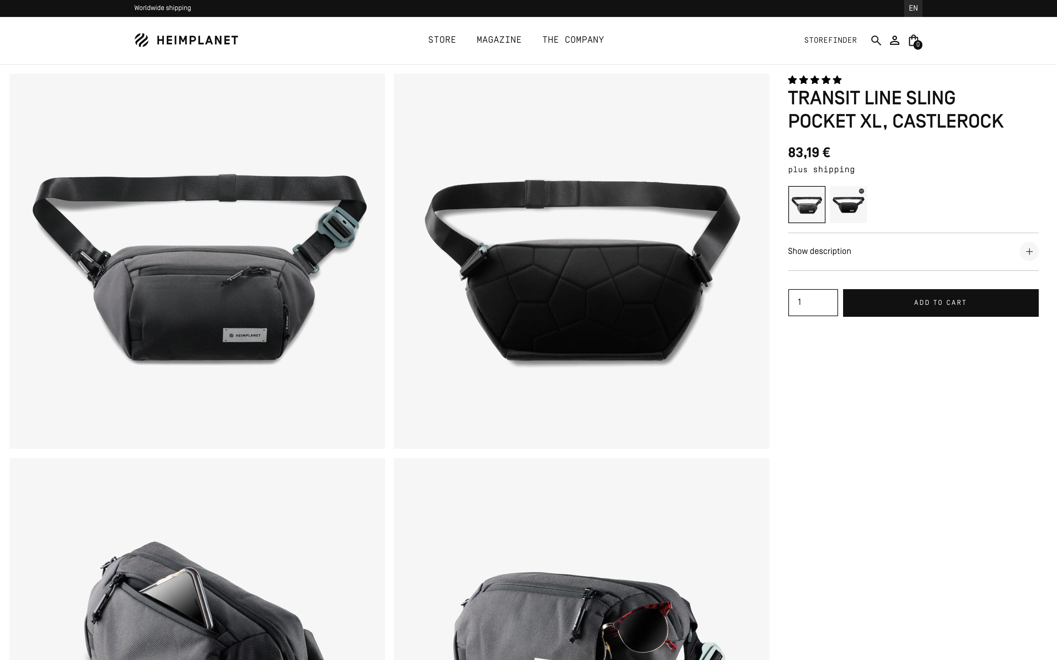 Heimplanet (Outdoor-Zelte & D2C) · Custom Shopify Theme screenshot 4